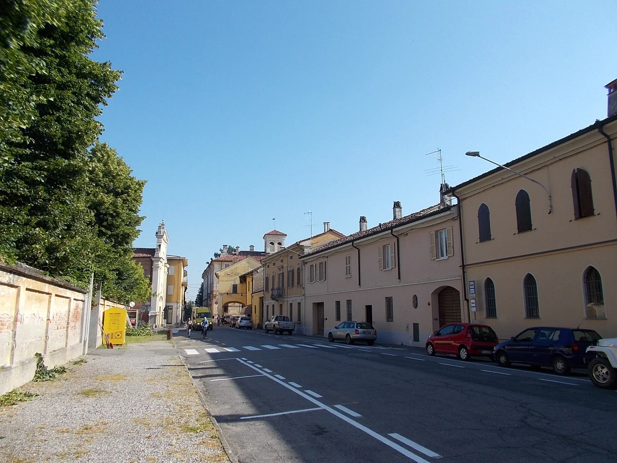 Photo showing: Casalbuttano ed Uniti - Via Guglielmo Marconi