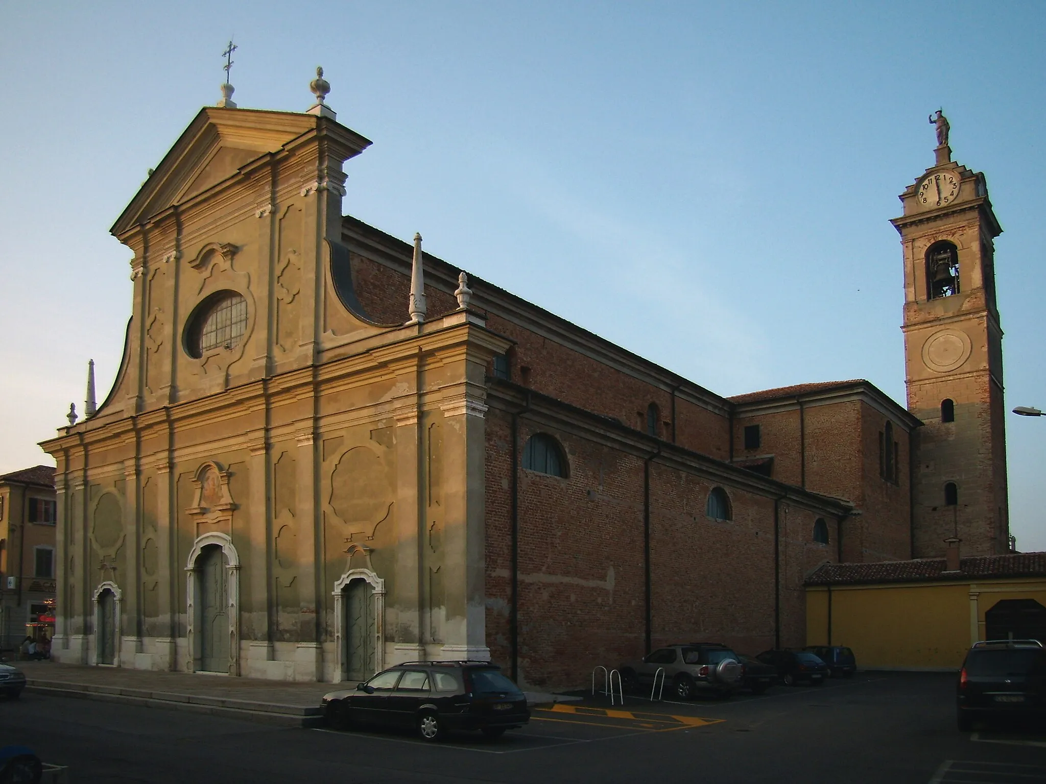 Photo showing: San Giovanni Battista church in Annicco (CR), Italy