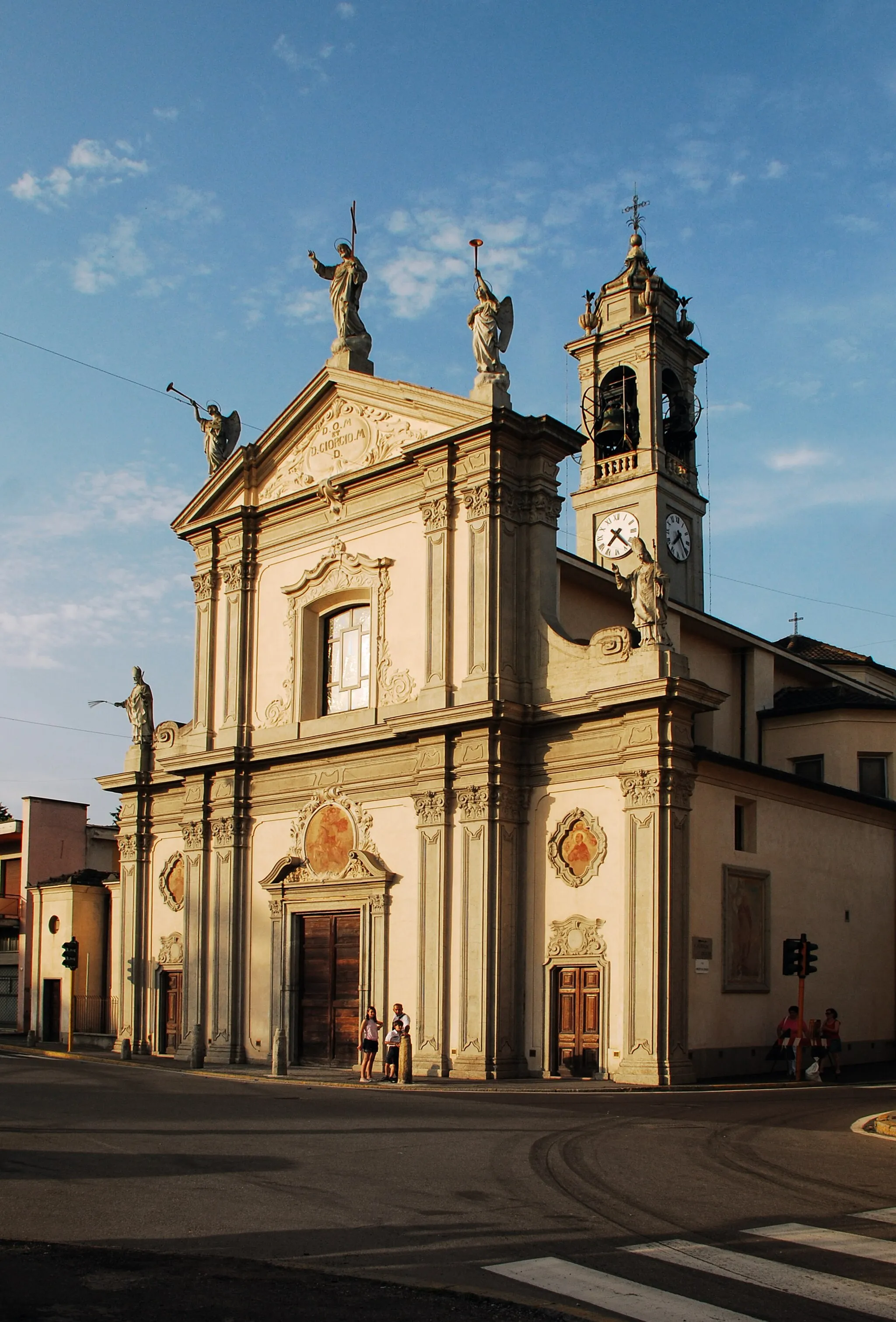 Photo showing: La chiesa di San Giorgio Martire a Lurago Marinone