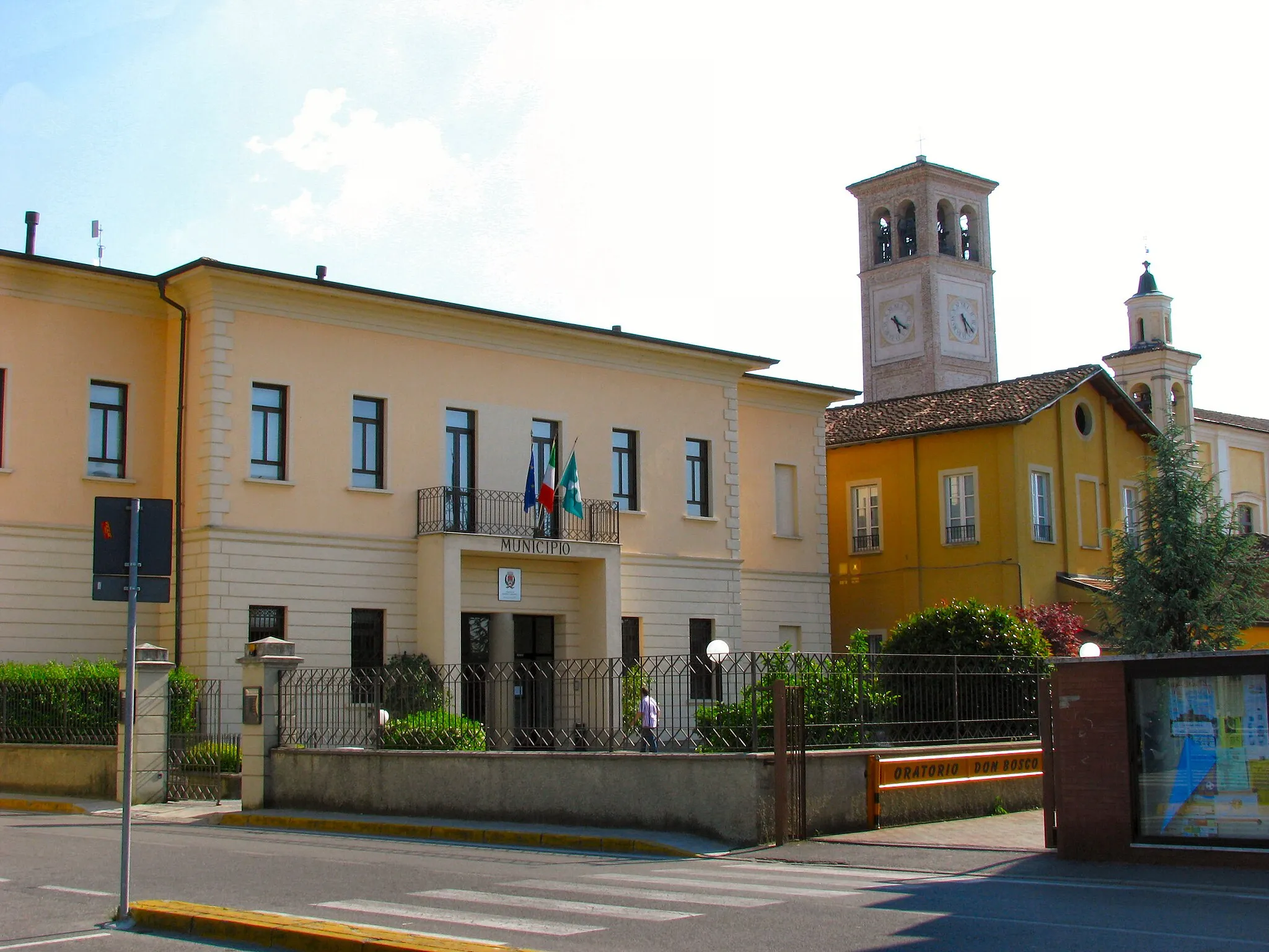 Photo showing: Bagnolo Cremasco - Town Hall
