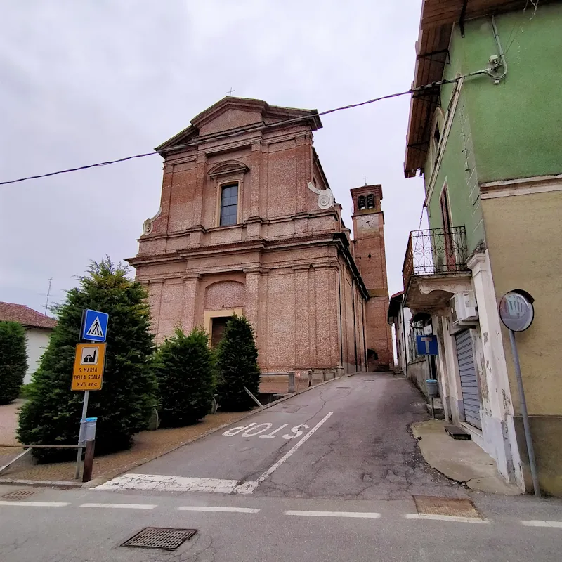 Photo showing: Castelvisconti (provincia of Cremona, Italy), parish church of Santa Maria della Scala