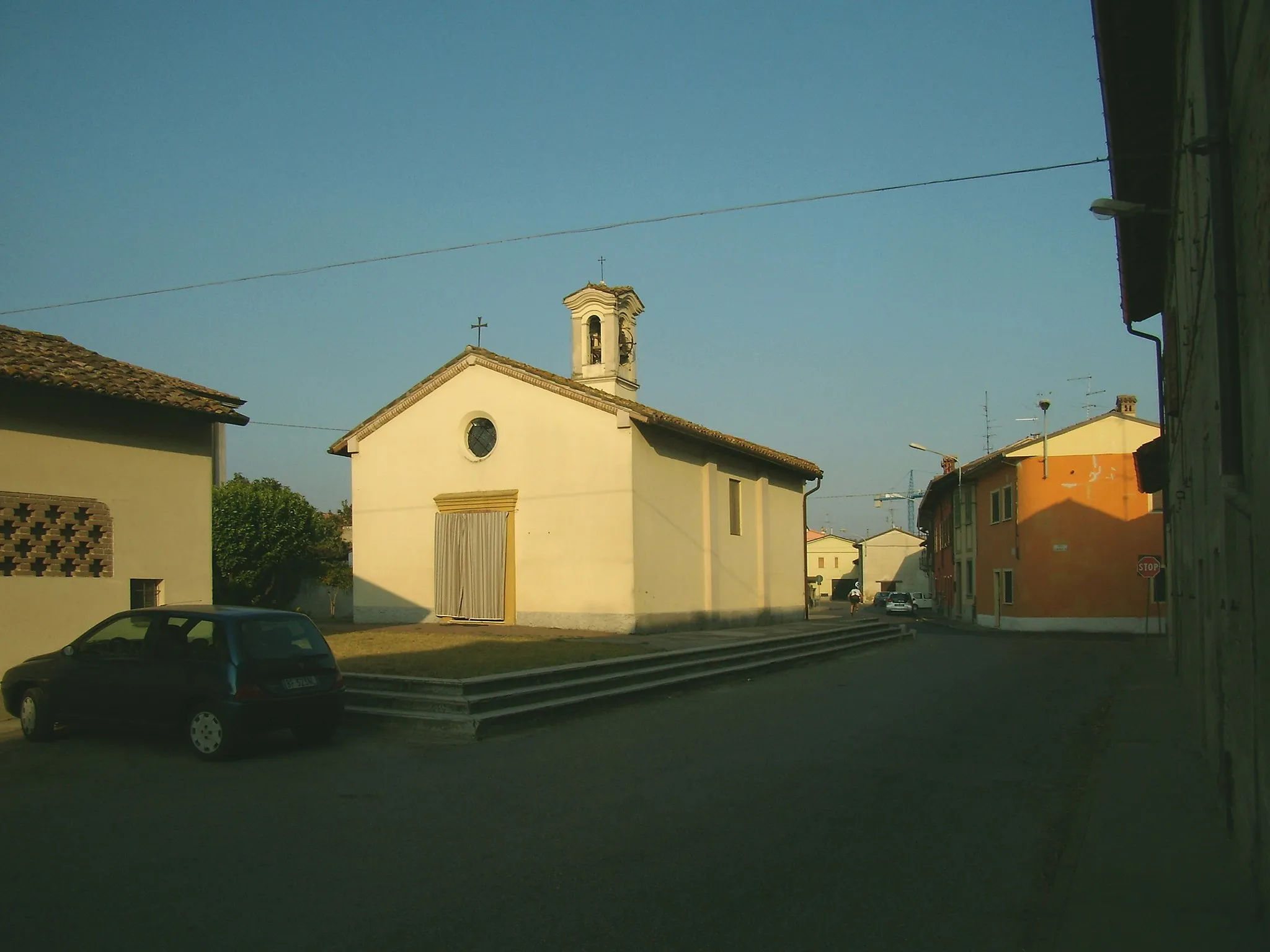Photo showing: Sant'Antonino church in Capergnanica (CR), Italy