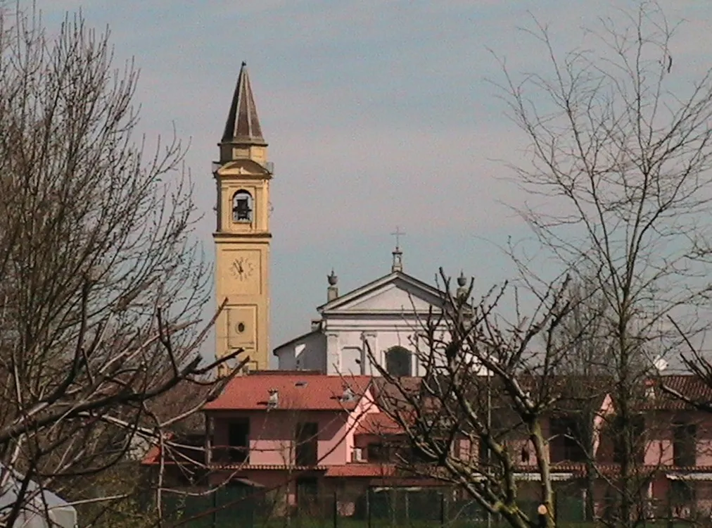 Photo showing: Chiesa parrocchiale di Santa Lucia - Martignana di Po