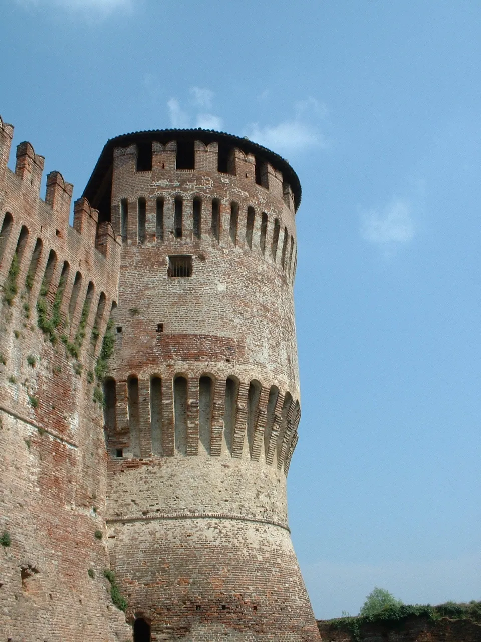 Photo showing: Torre cilindrica della Rocca sforzesca di Soncino.
