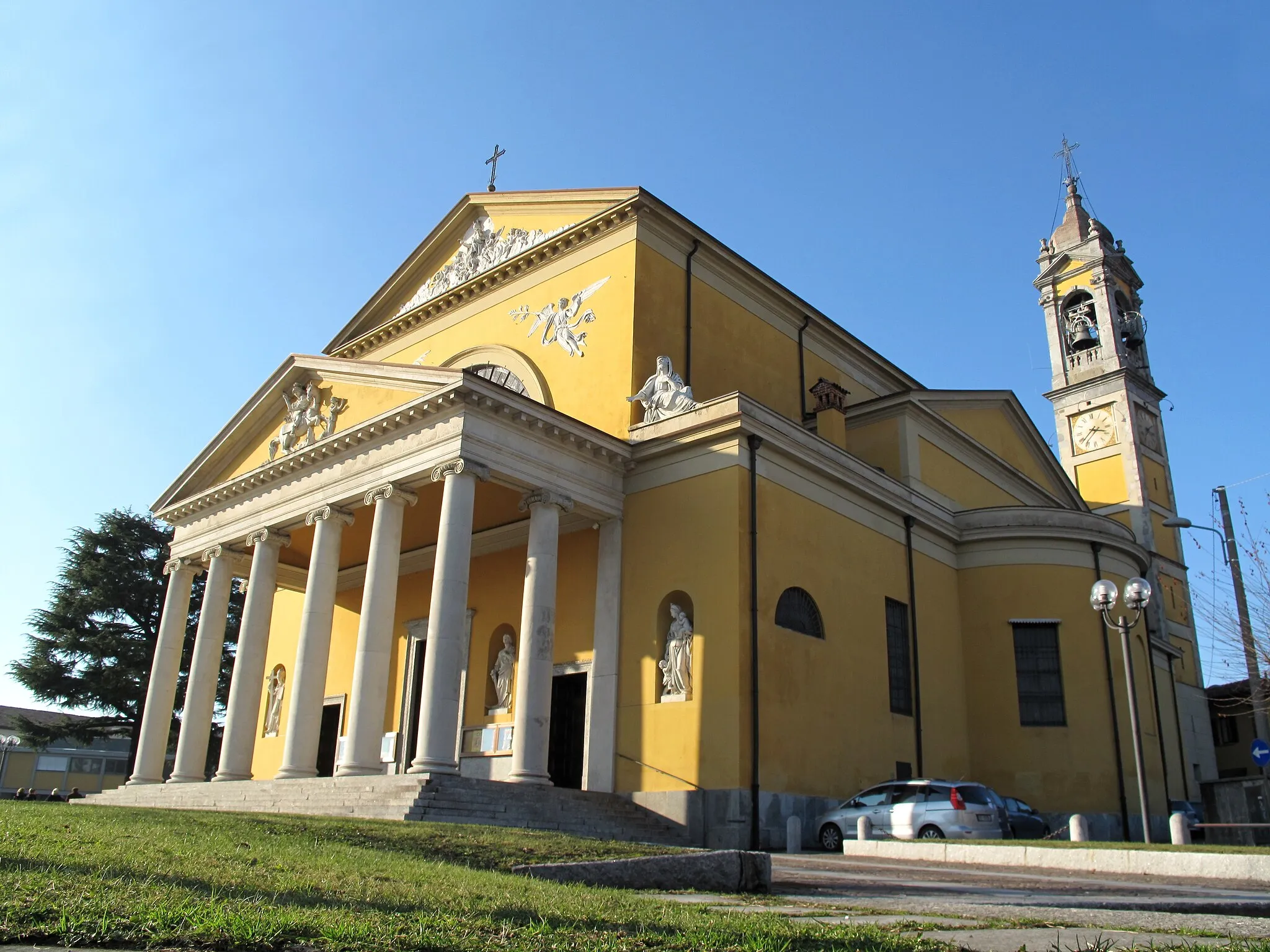 Photo showing: Chiesa Prepositurale of Casatenovo (LC)