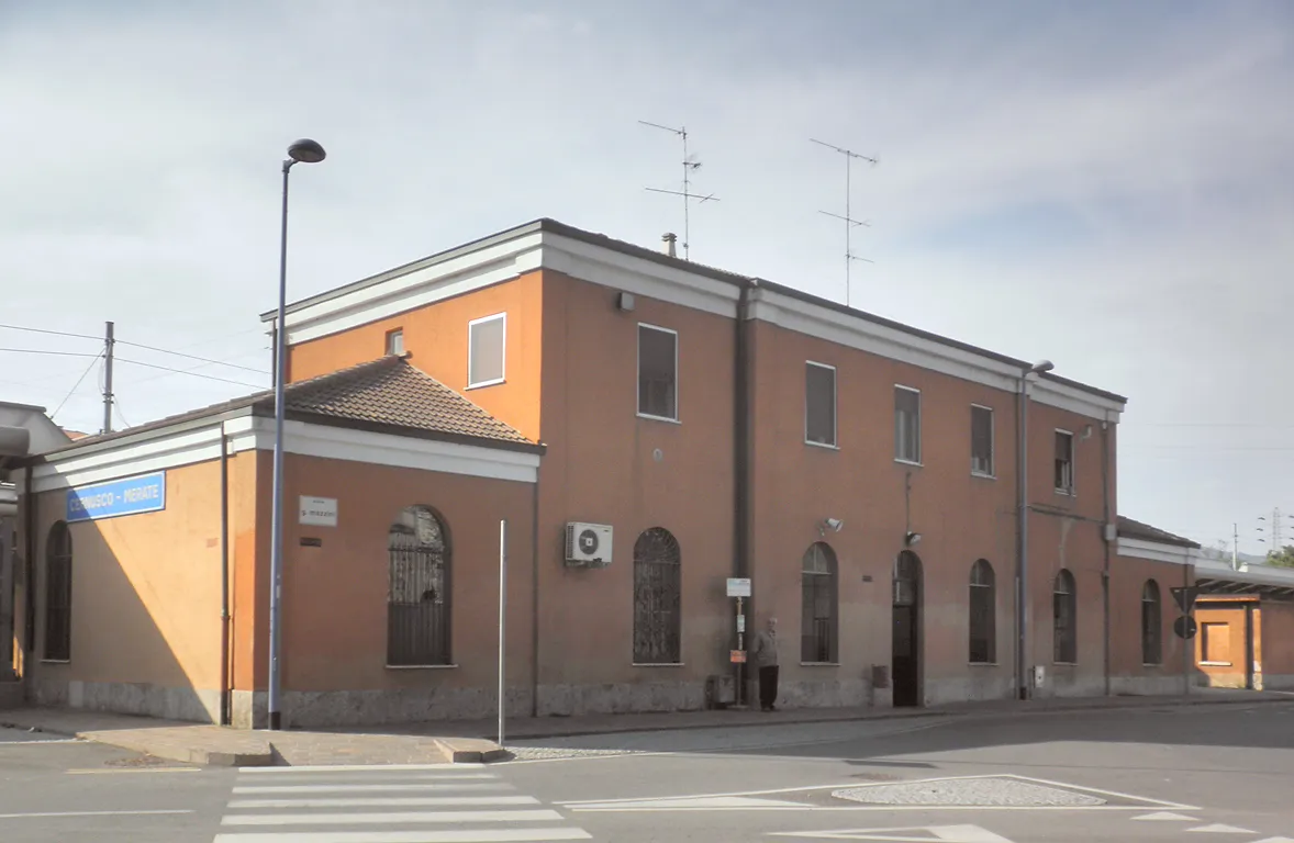 Photo showing: Stazione ferroviaria di Cernusco-Merate