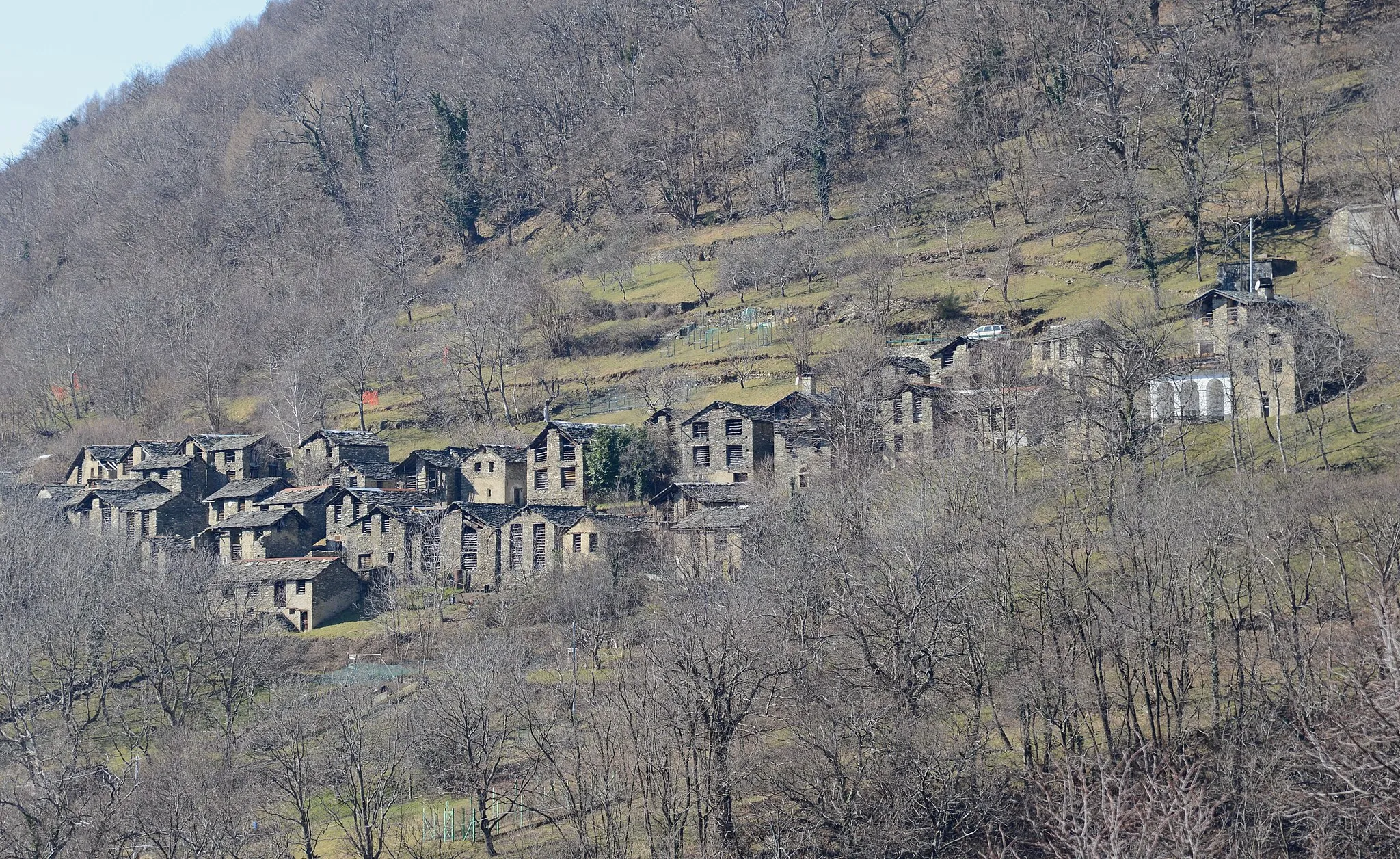 Photo showing: il borgo rurale di Fenile