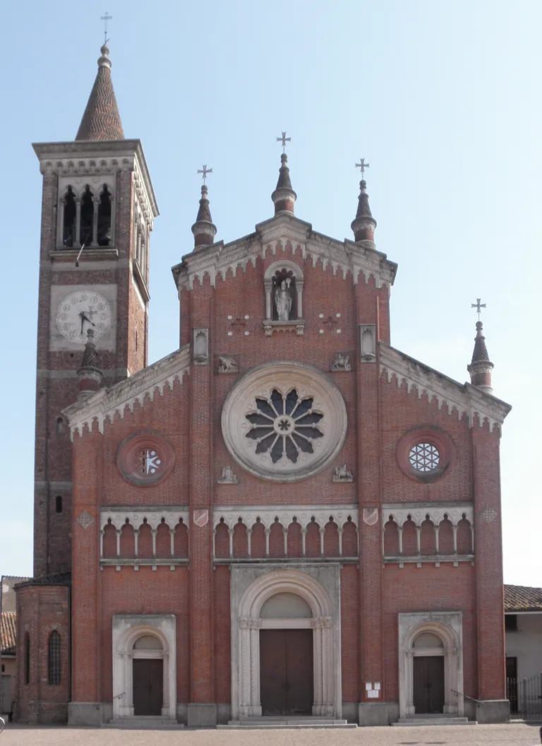 Photo showing: La chiesa parrocchiale di Secugnago.