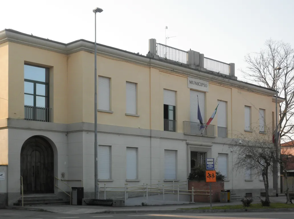 Photo showing: Municipio di Turano Lodigiano.