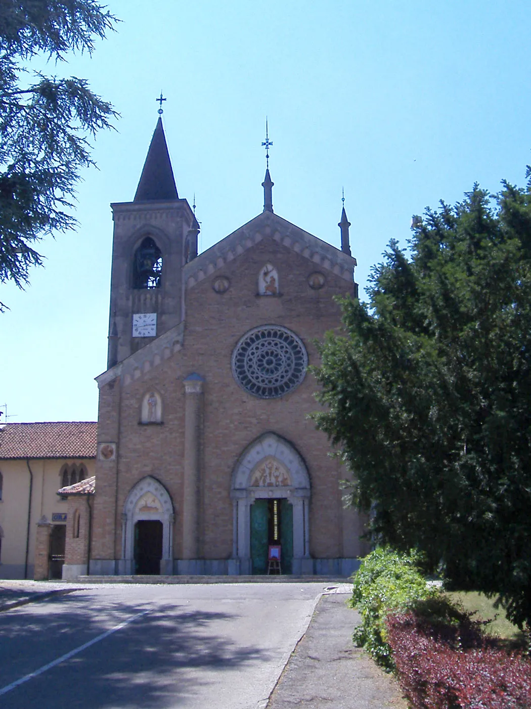 Photo showing: The church of Montanaso Lombardo, (LO), Italy