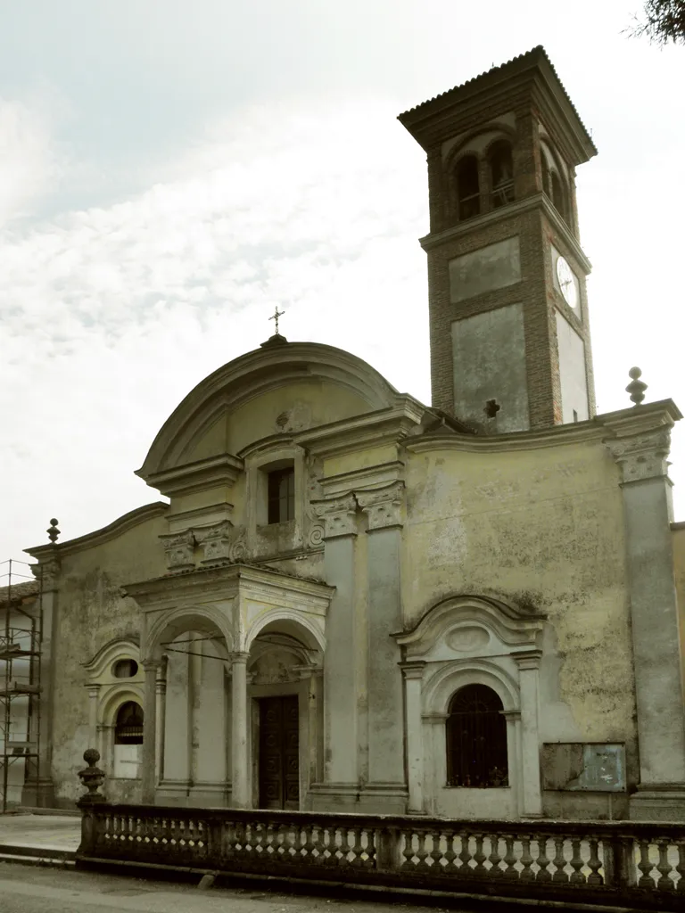 Photo showing: La vecchia chiesa parrocchiale di Sordio, dedicata a San Bartolomeo Apostolo.