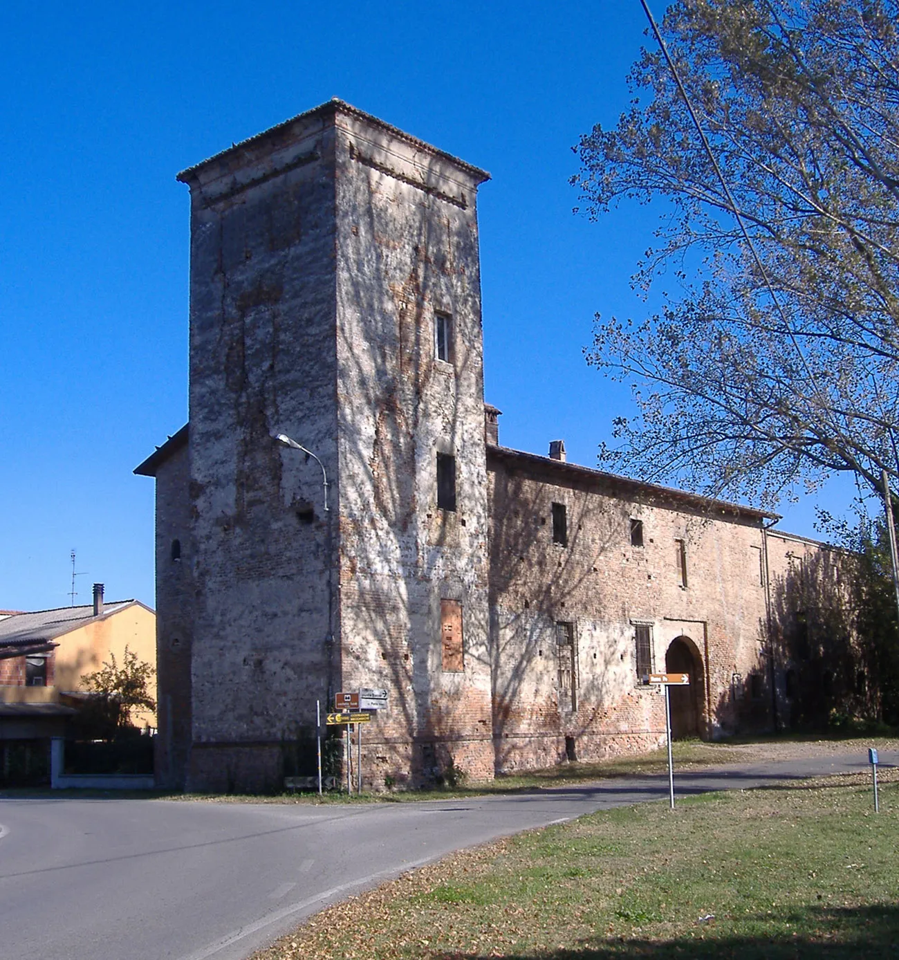 Photo showing: Il Castello Vecchio di Caselle Landi - Italia