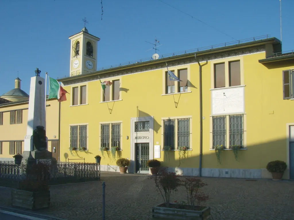 Photo showing: Il municipio di Pieve Fissiraga