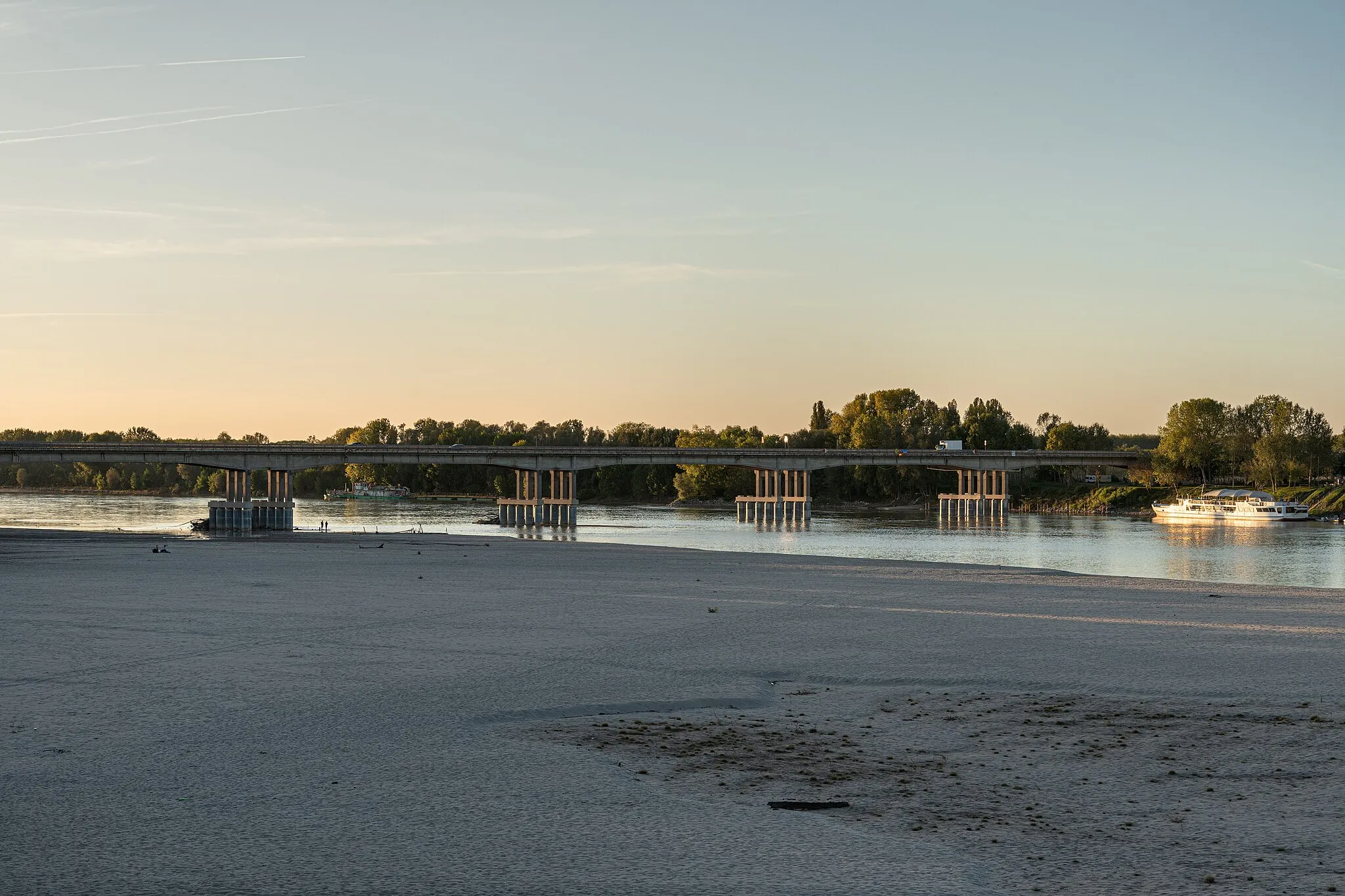 Photo showing: Ponte Boretto-Viadana (SP 358R) - Boretto, Reggio Emilia, Italia