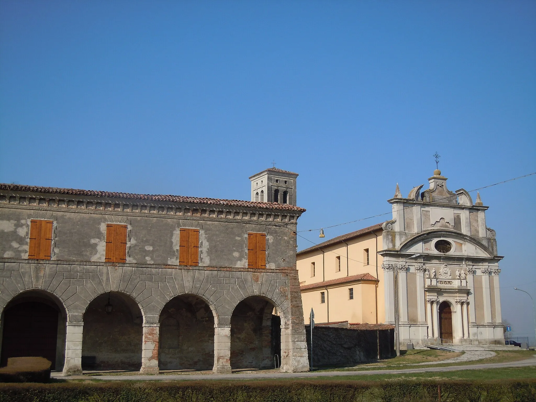 Photo showing: San Martino dall'Argine, chiesa castello.