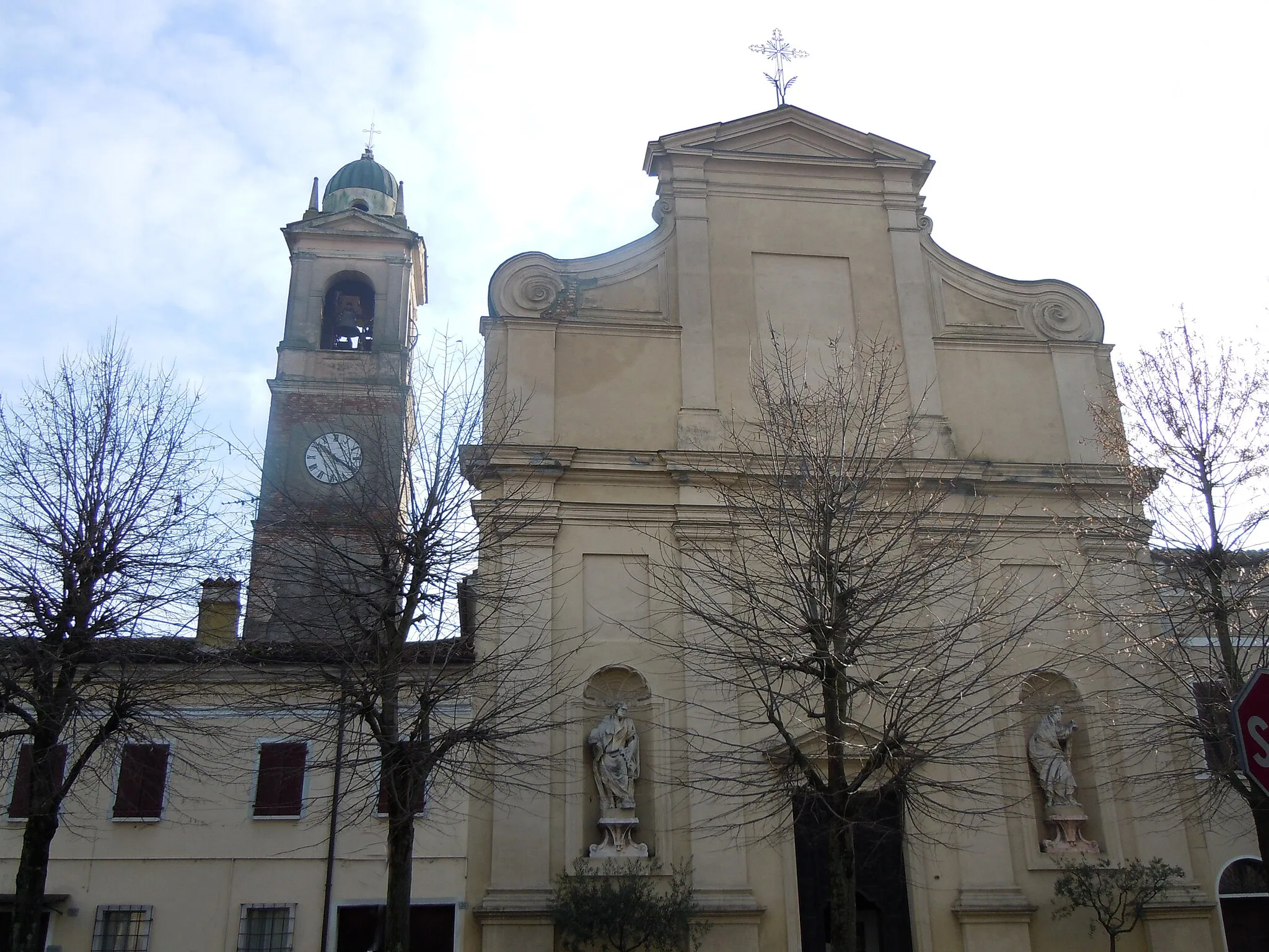 Photo showing: Marcaria, chiesa parrocchiale.