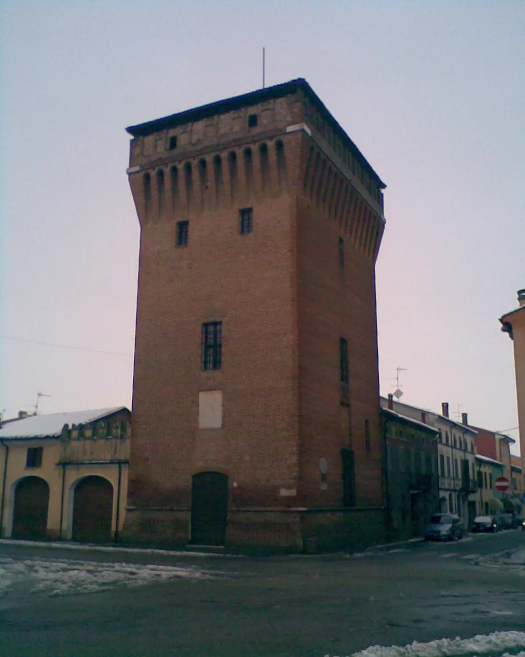 Photo showing: Commessaggio, Italy, tower