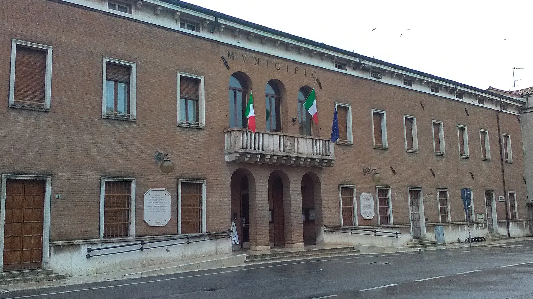 Photo showing: Municipio di Sermide