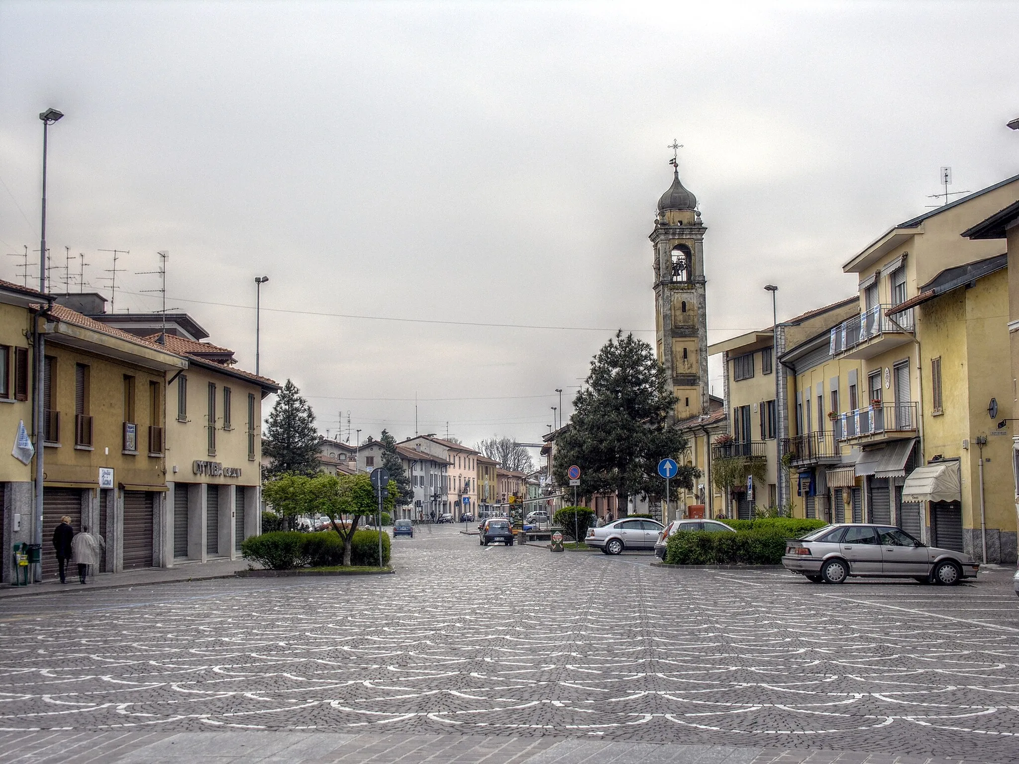 Photo showing: Castano Primo, MI, Italy - Downtown view