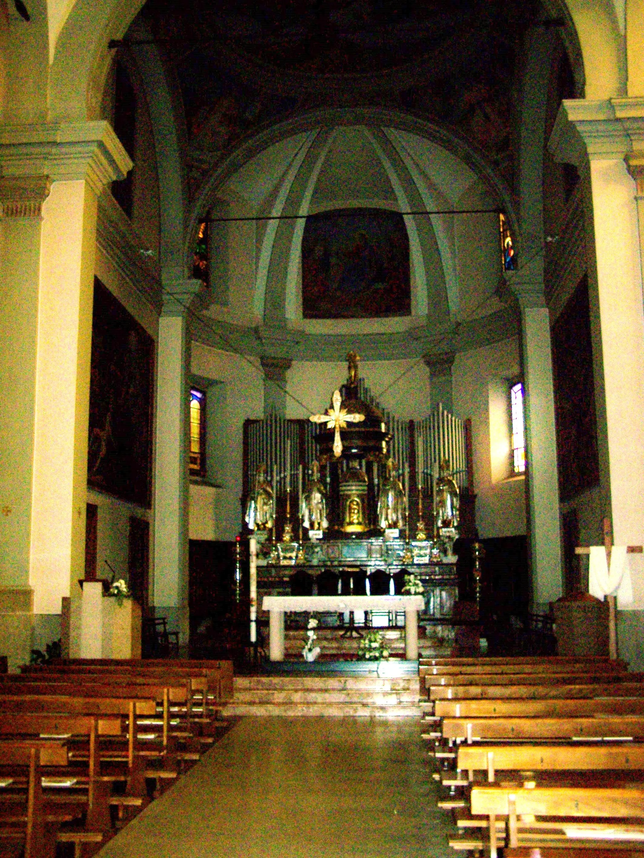 Photo showing: Interno della chiesa di Boffalora sopra Ticino (MI) - Italia