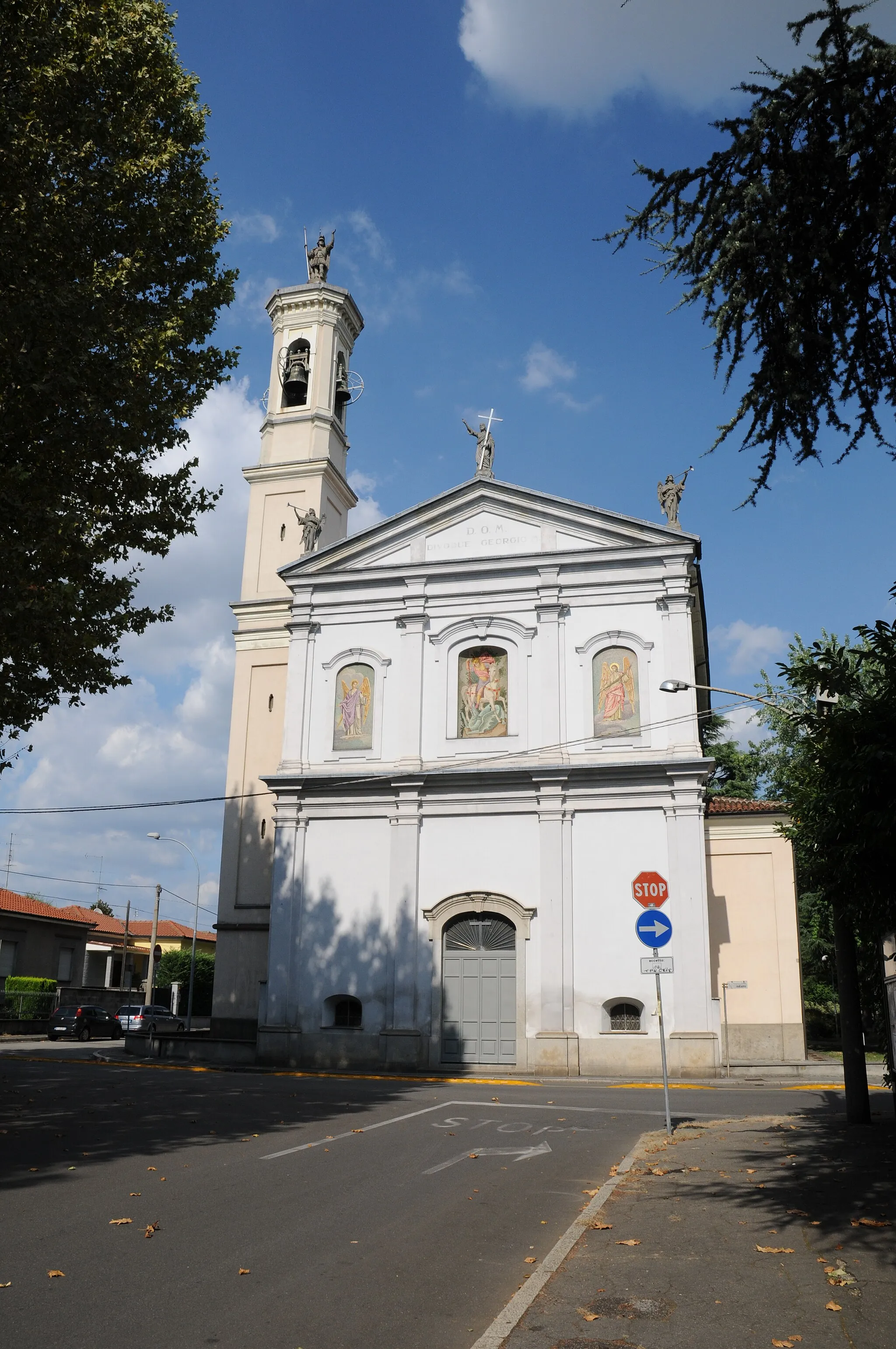 Photo showing: Crucifix Church in San Giorgio su Legnano (Italy)