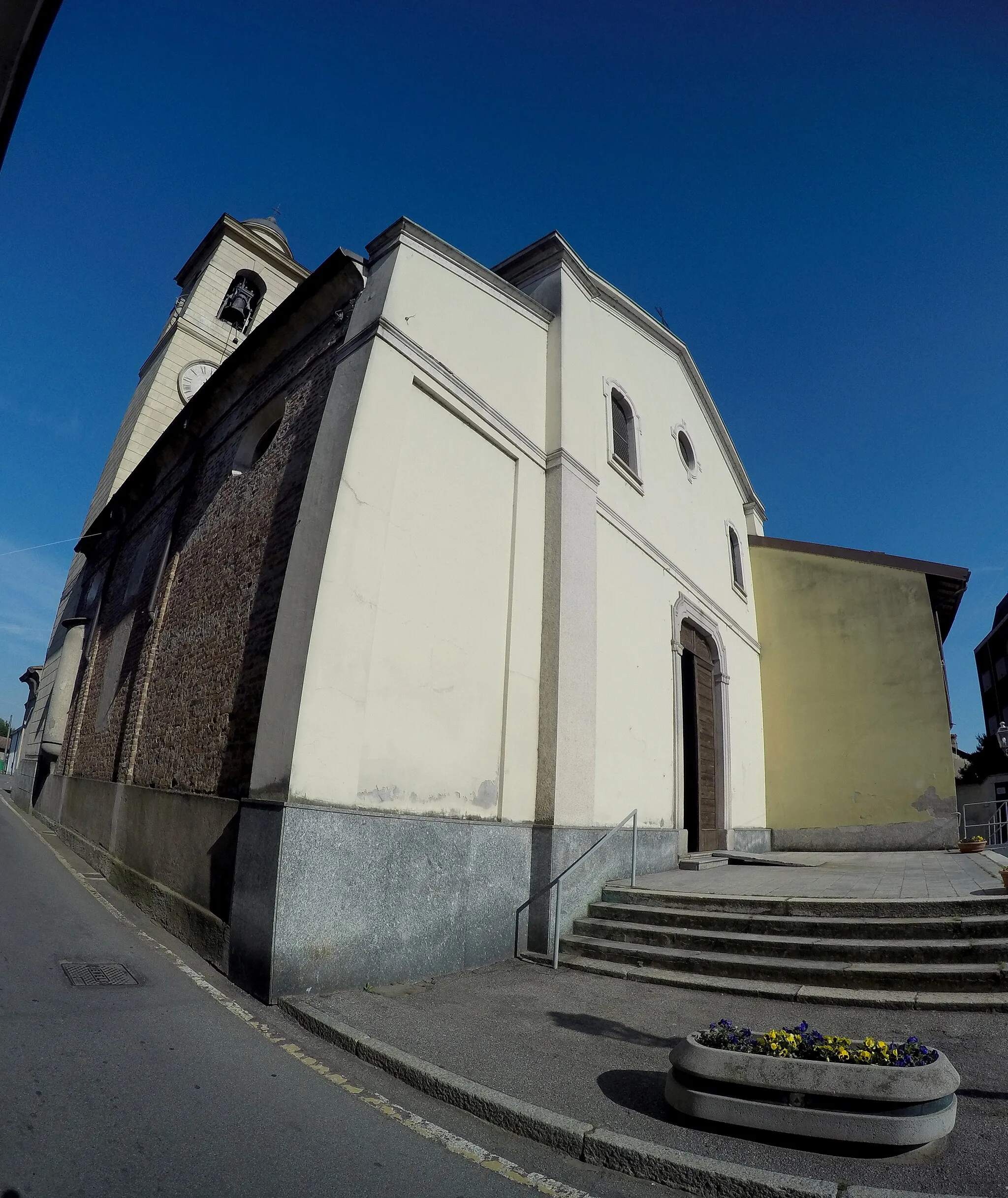 Photo showing: Ozzero - Chiesa Parrocchiale di San Siro - Via Pavese Via Matteotti