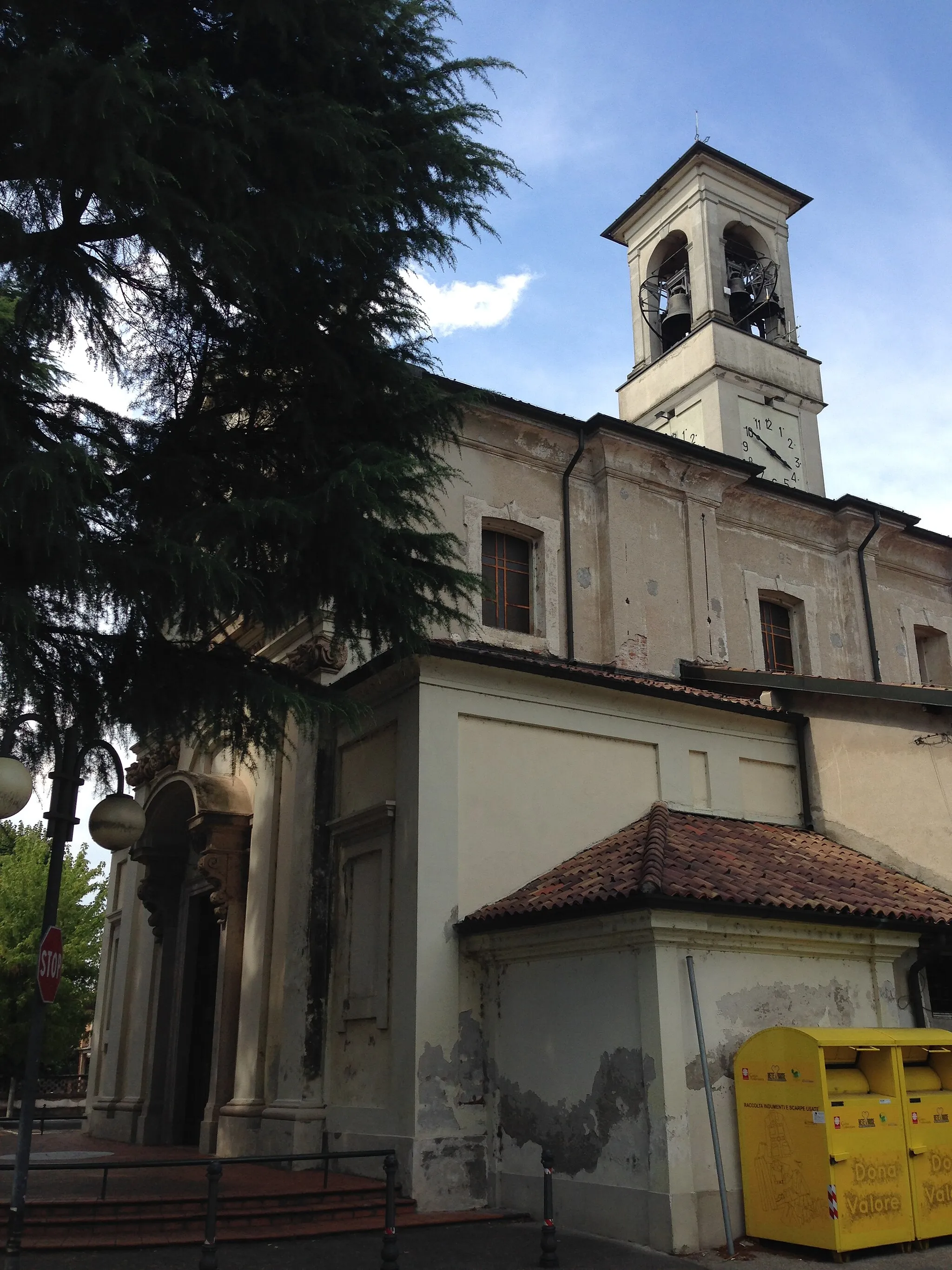 Photo showing: Vermezzo - Chiesa San Zenone lato Sud