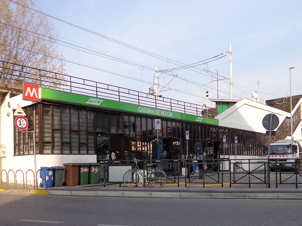 Photo showing: Stazione di Cassina de’ Pecchi della metropolitana di Milano