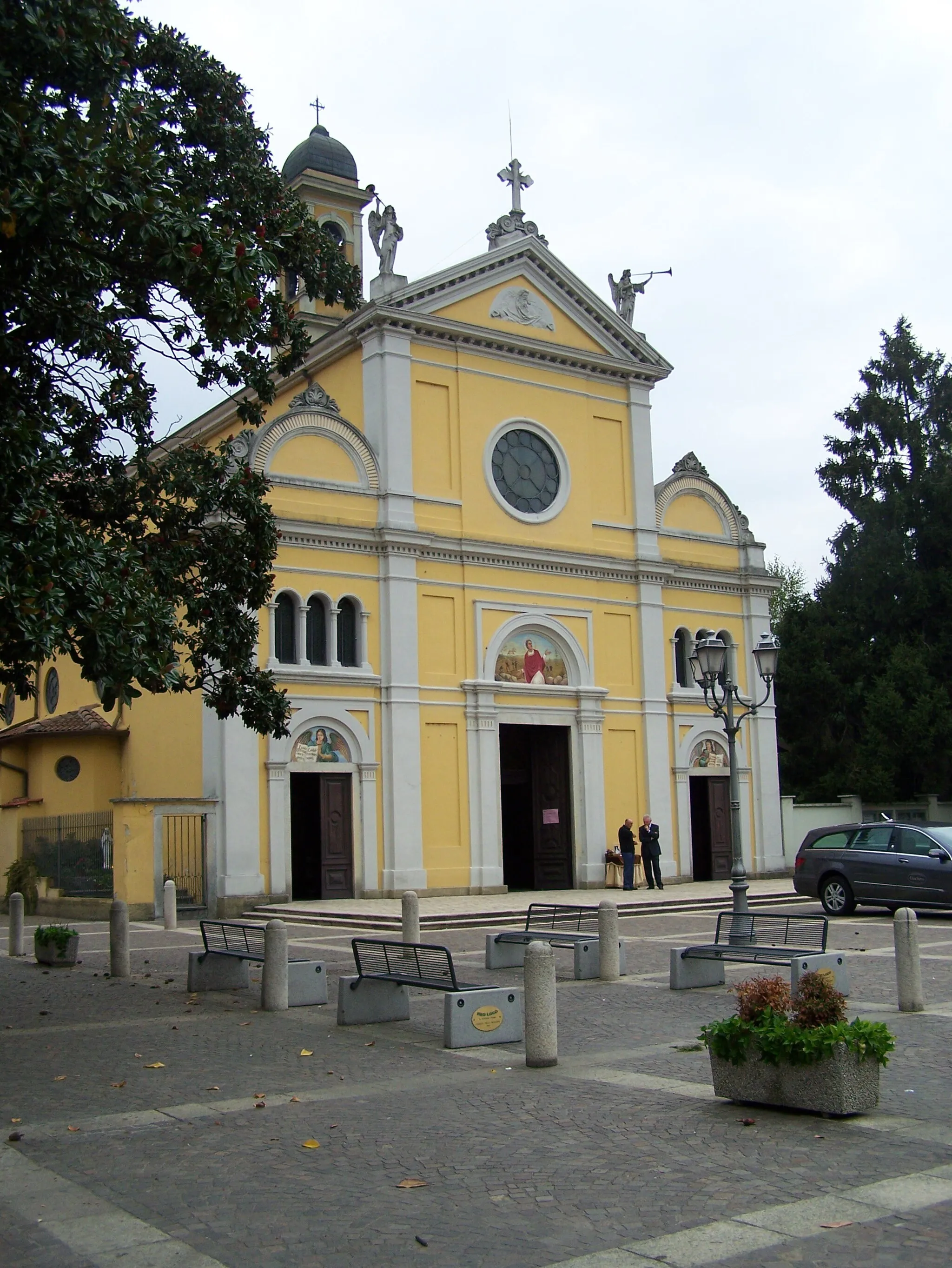 Photo showing: Saint Stephen's church in Santo Stefano Ticino (MI) - Italy
