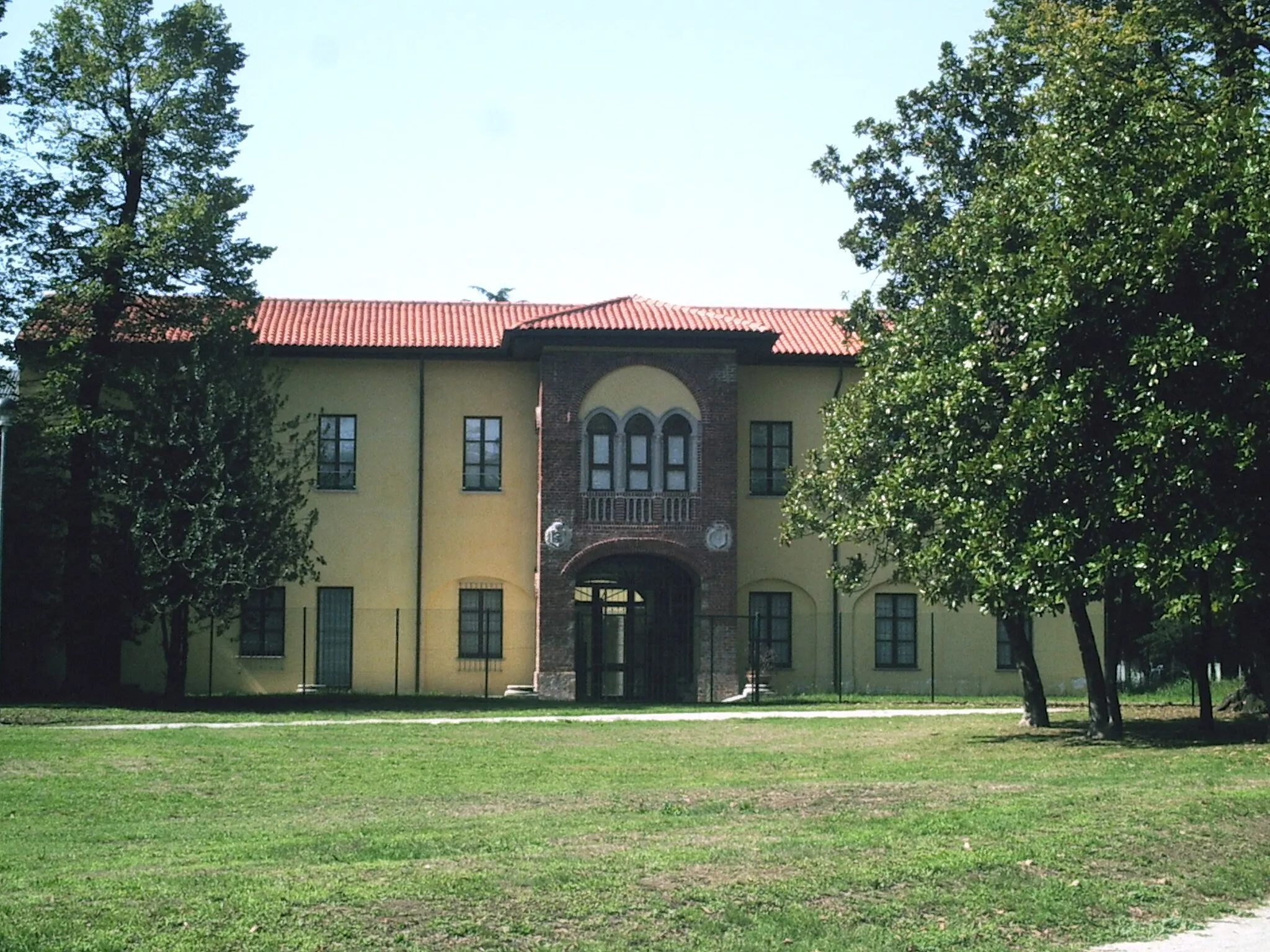 Photo showing: Villa Corvini dal parco retrostante