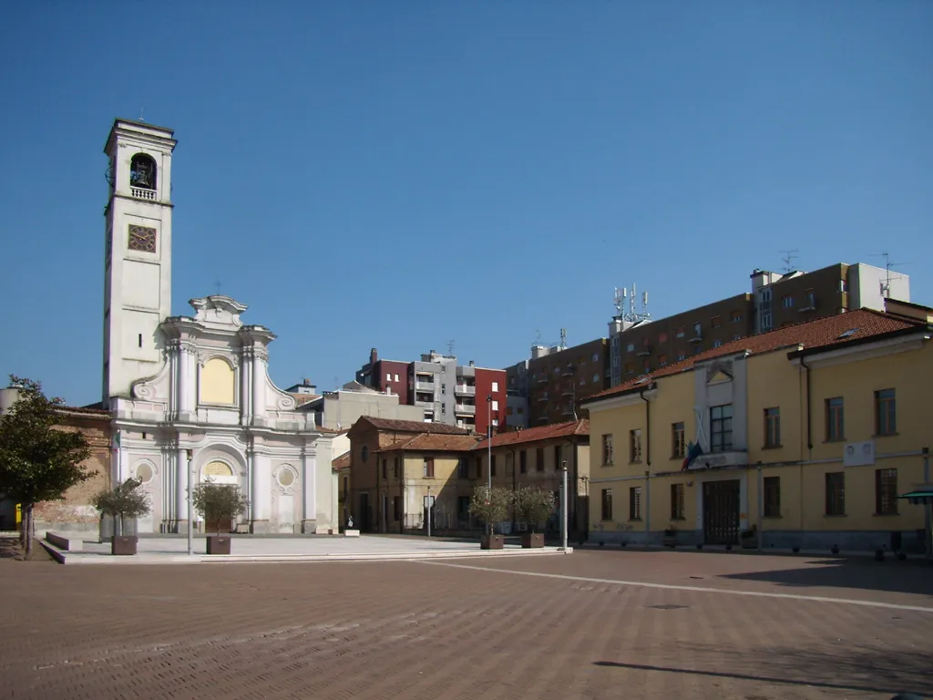 Photo showing: Piazza Vittoria a San Giuliano Milanese