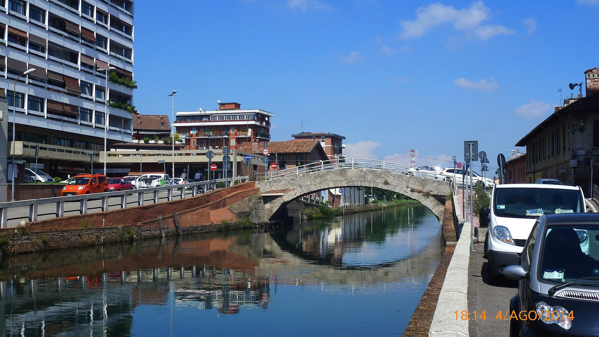 Photo showing: Trezzano sul Naviglio - ponte vecchio