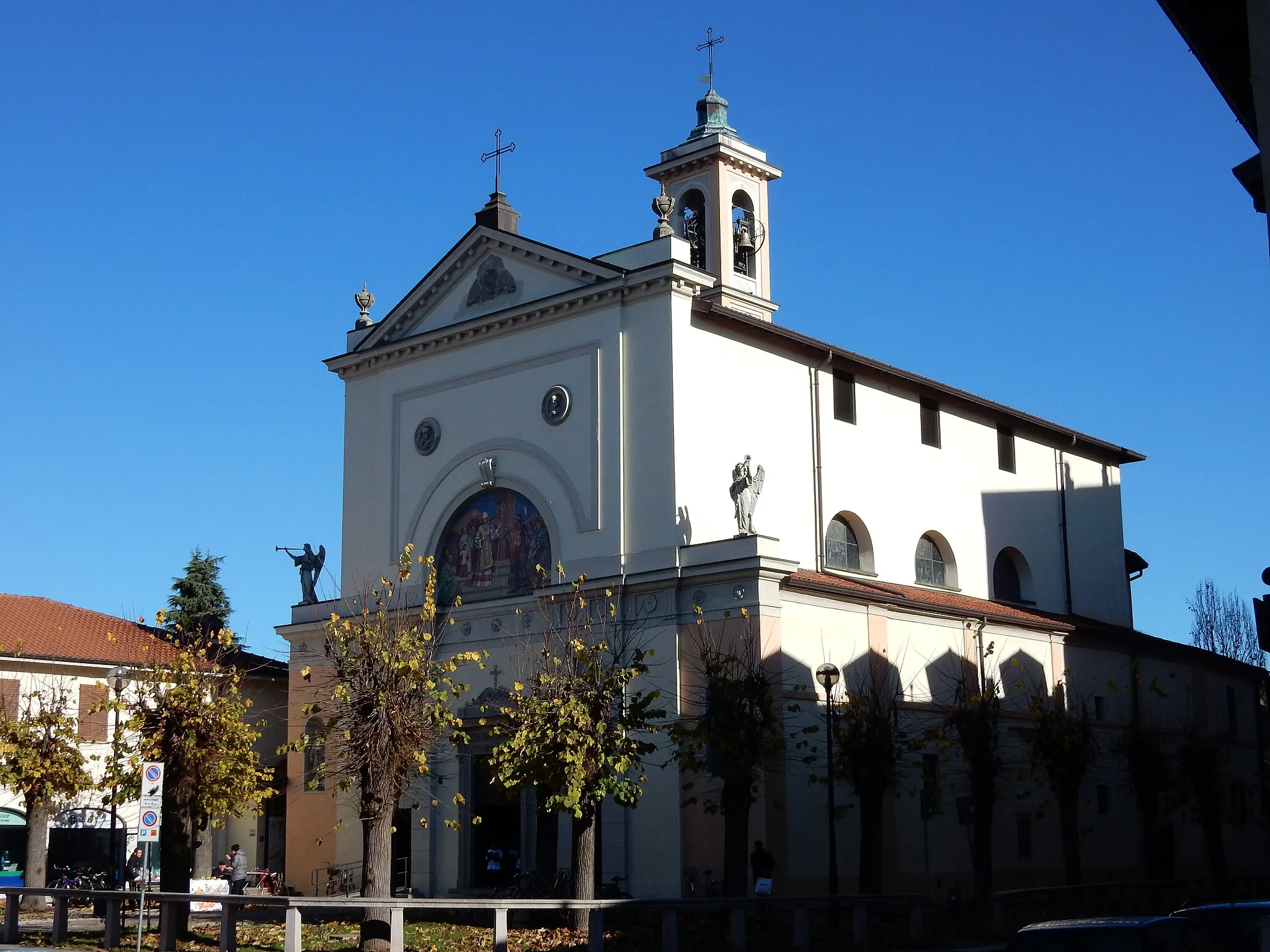 Photo showing: Chiesa Parrocchiale di Sant'Ambrogio a Vignate