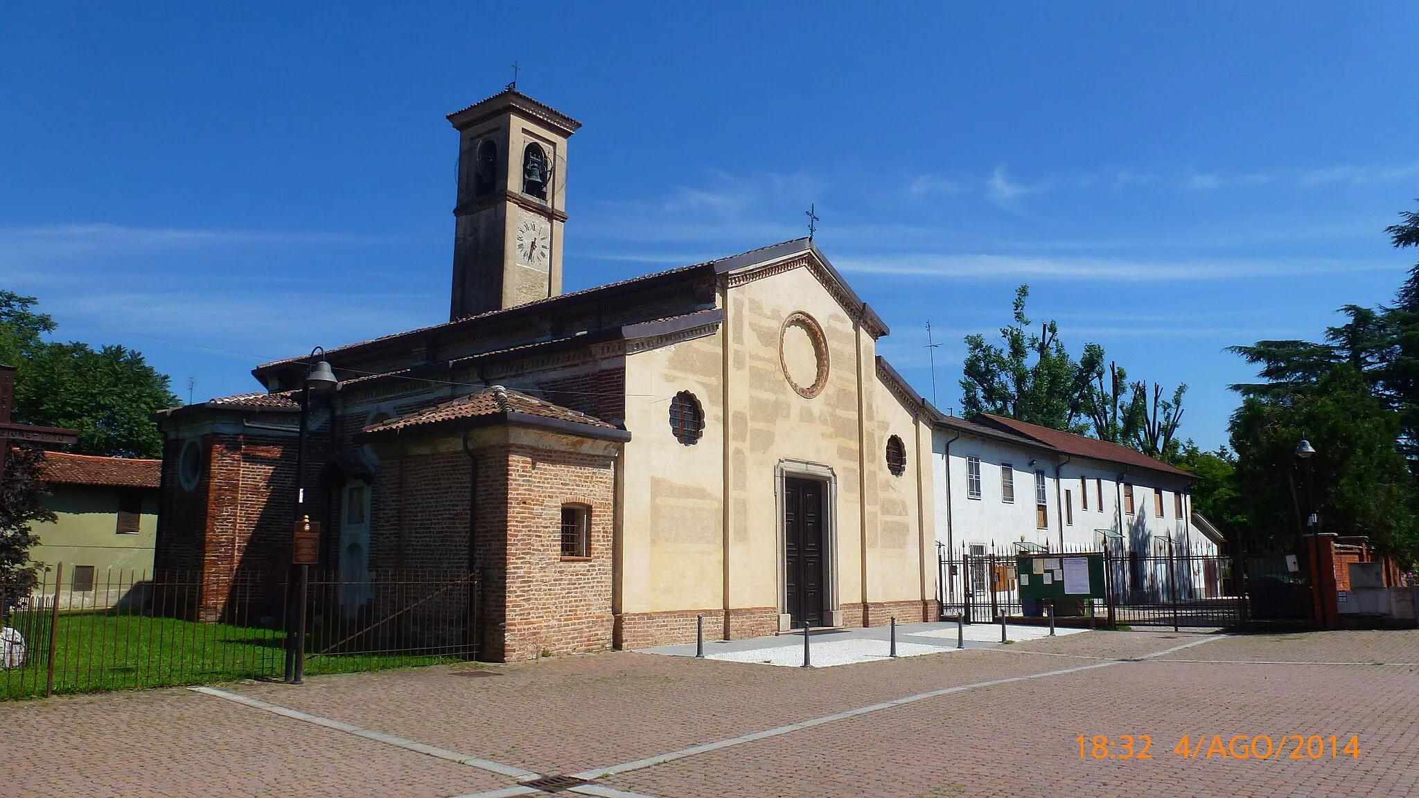 Photo showing: Vigano Certosino - Gaggiano - Chiesa  Santi Eugenio e Maria