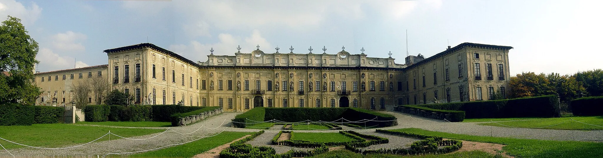 Photo showing: Villa Arconati in Castellazzo di Bollate (Milan province) - Italy - West front and side blocks