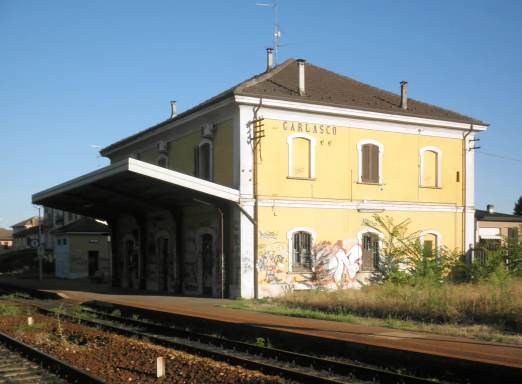 Photo showing: Stazione ferroviaria di Garlasco
