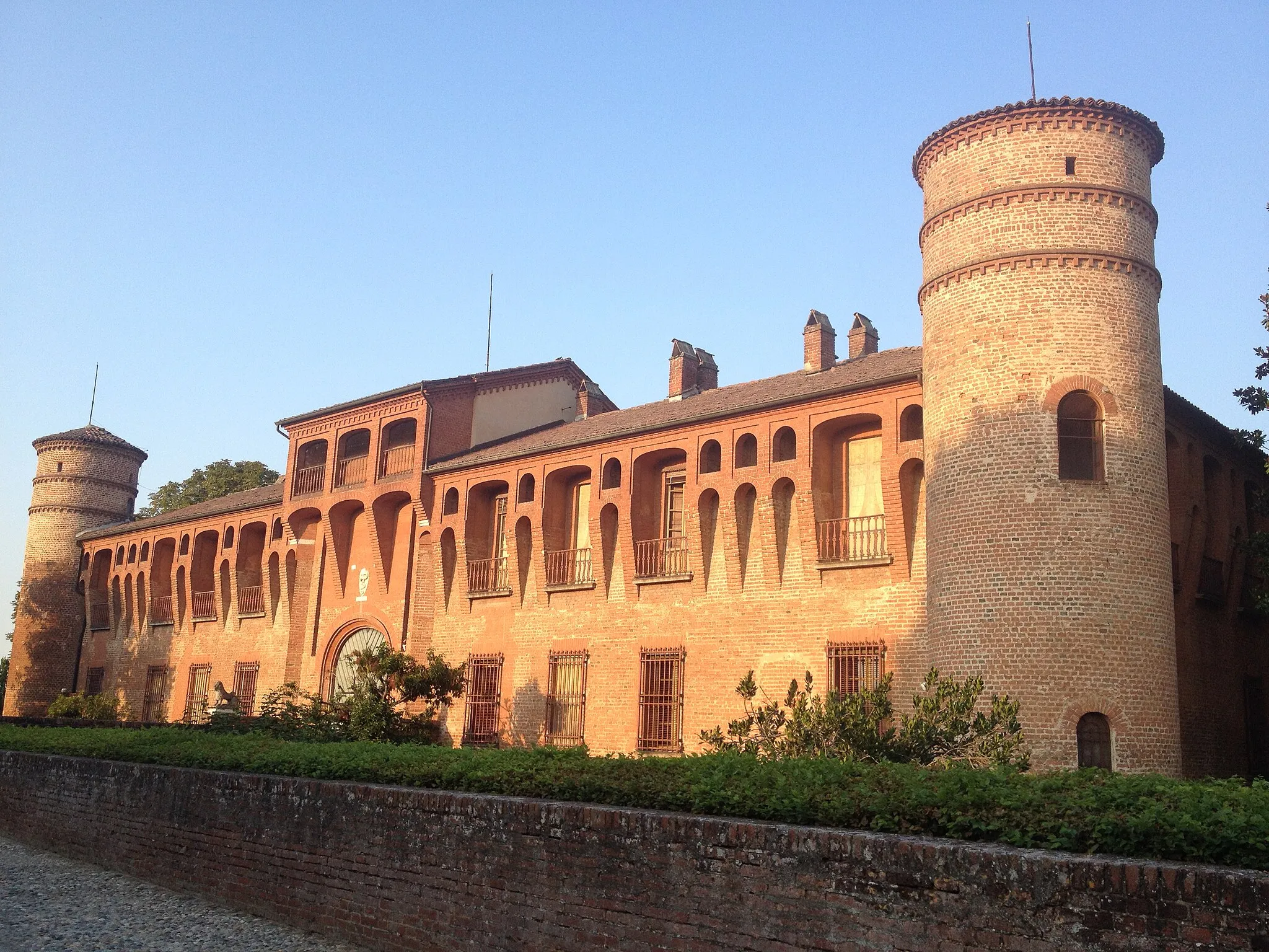Photo showing: Il Castello di Frascarolo in Provincia di Pavia