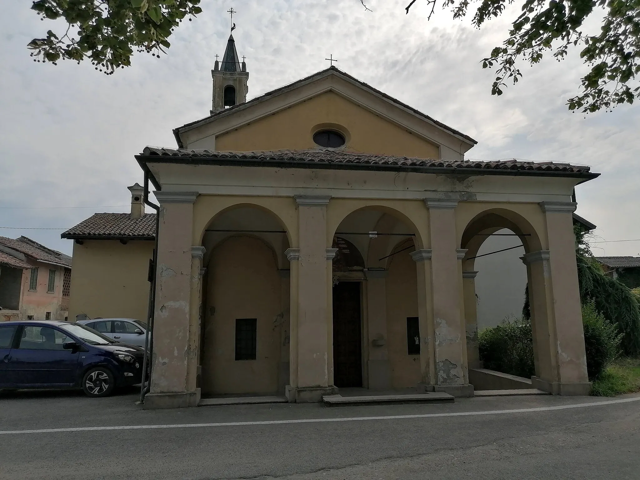 Photo showing: La Chiesa della Beata Vergine Assunta a Stradella (Gambolò).