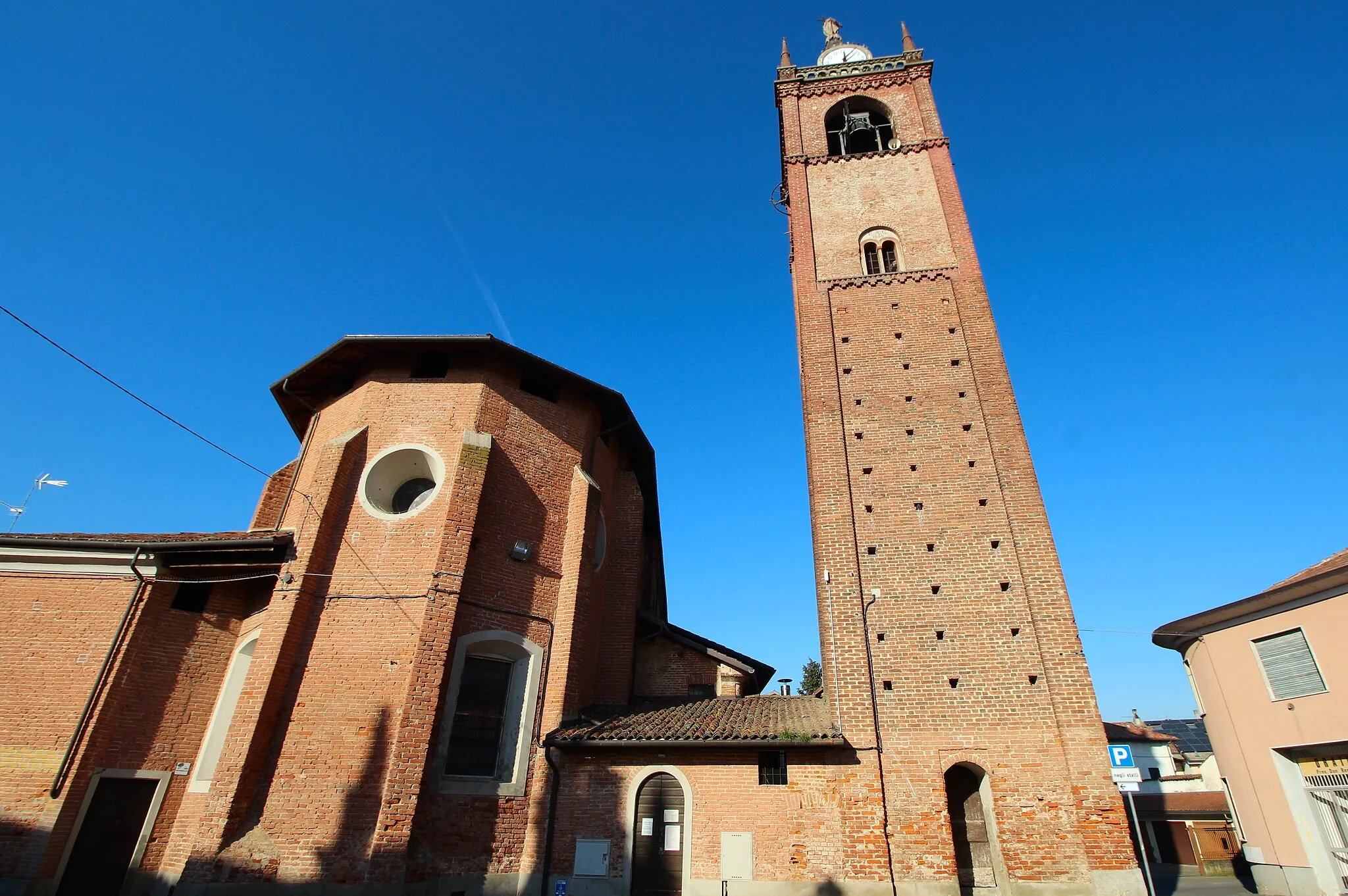Photo showing: church Beata Vergine della Consolazione, Pieve del Cairo, Province of Pavia, Lombardy, Italy