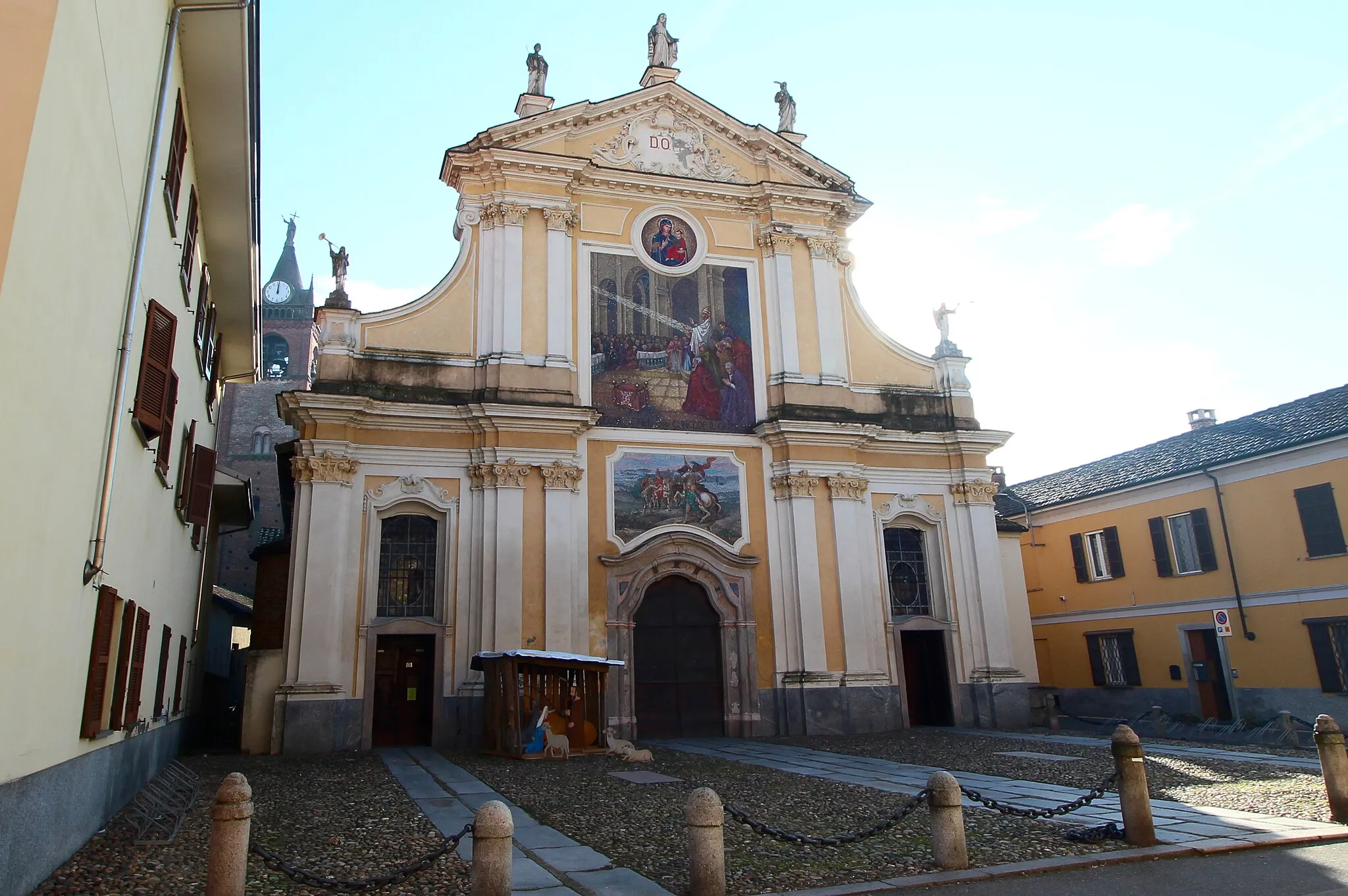 Photo showing: church Beata Vergine della Consolazione, Pieve del Cairo, Province of Pavia, Lombardy, Italy