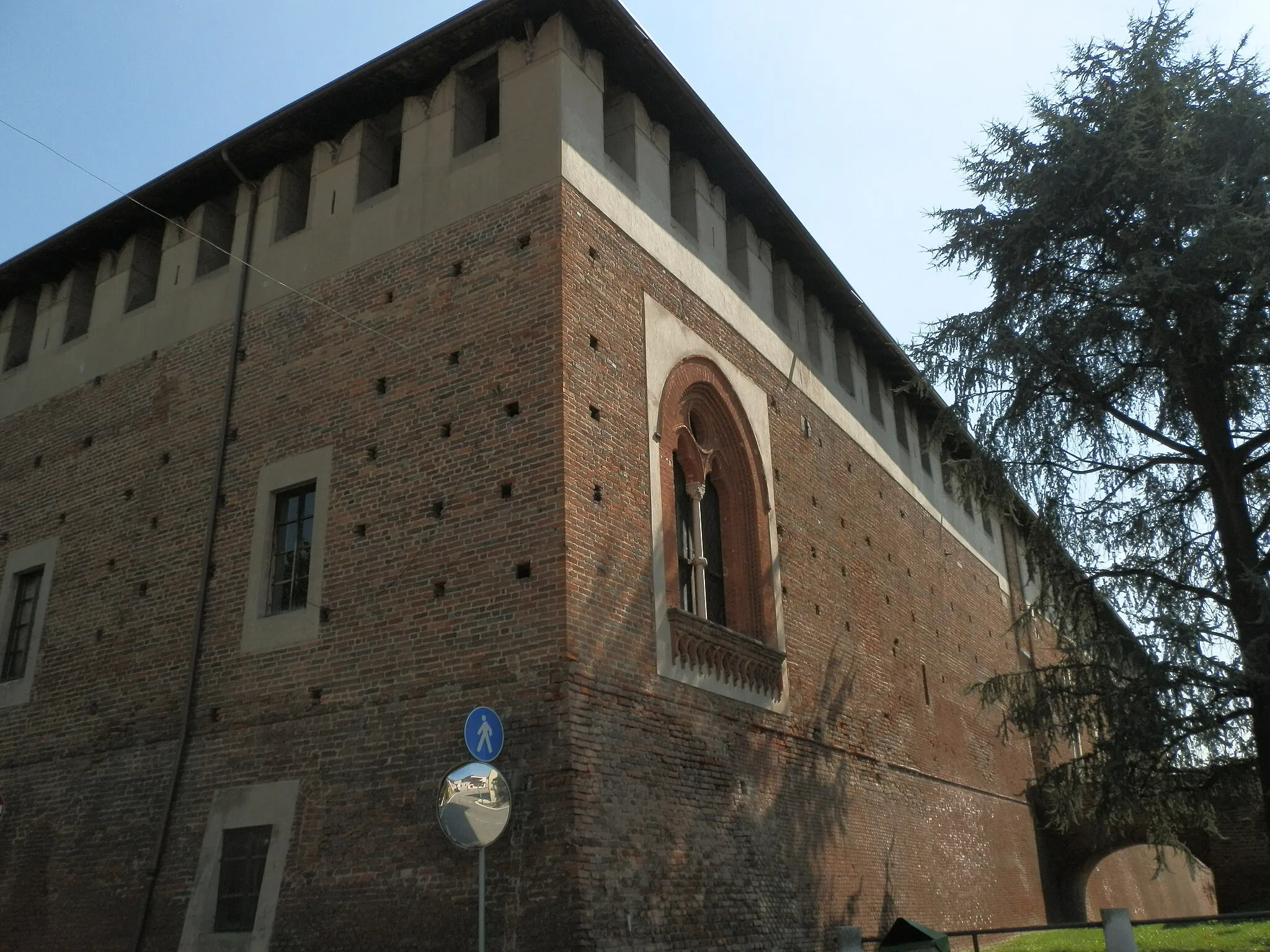 Photo showing: Visconti Castle in Bereguardo