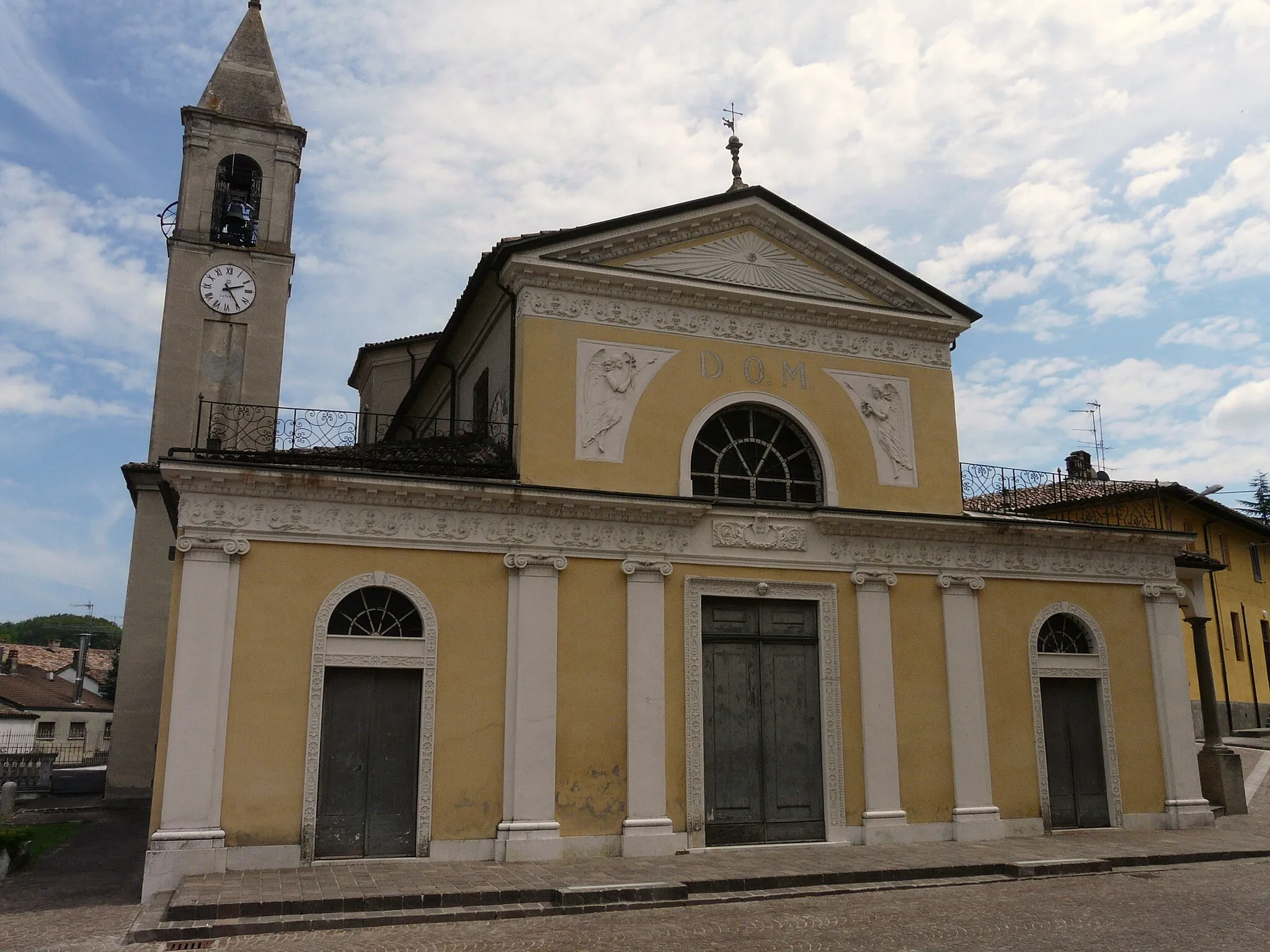 Photo showing: Chiesa della Natività di Maria, Retorbido, Lombardia, Italia