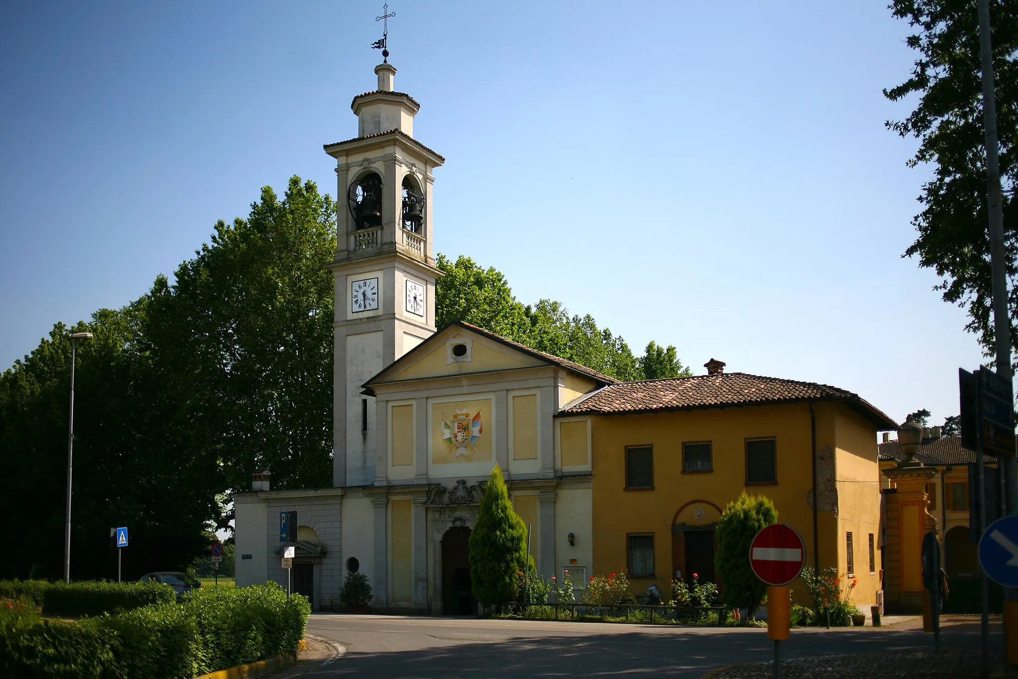Photo showing: Santa Maria della Neve church at Torre d'Isola (Pavia) Italy