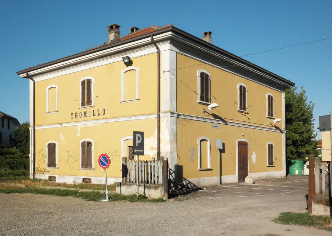 Photo showing: Stazione ferroviaria di Tromello