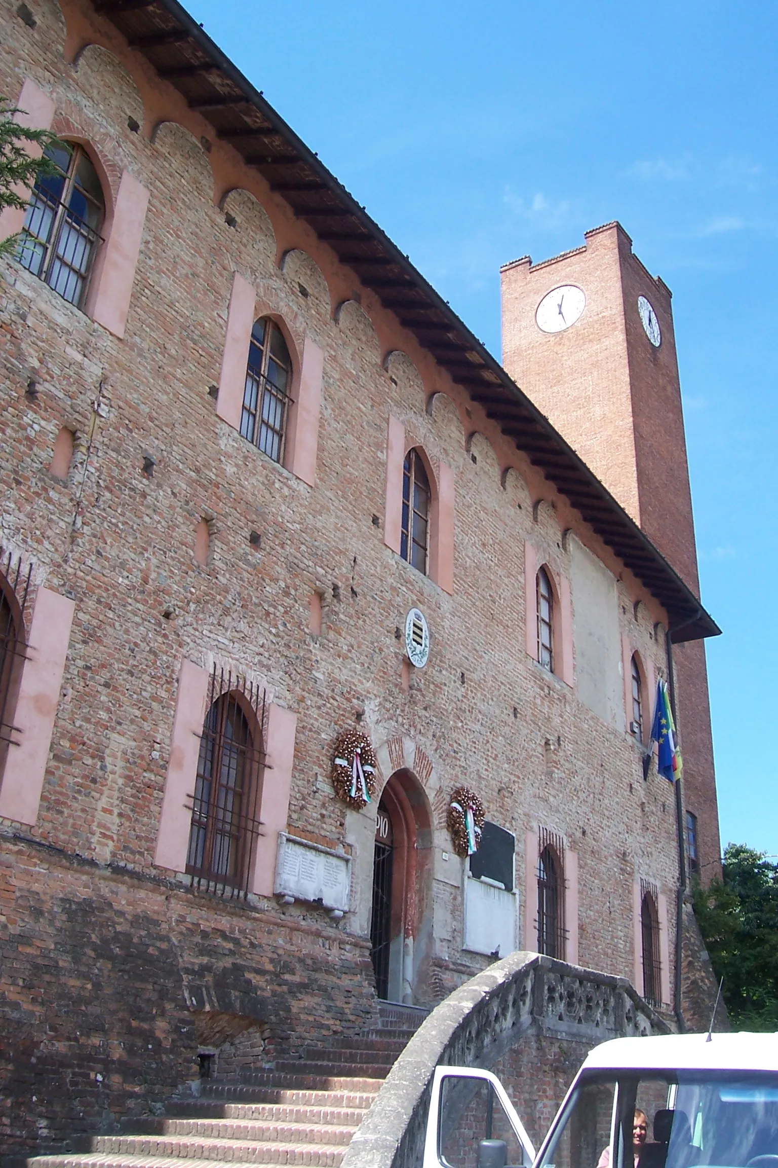 Photo showing: Villanterio, la sede del comune