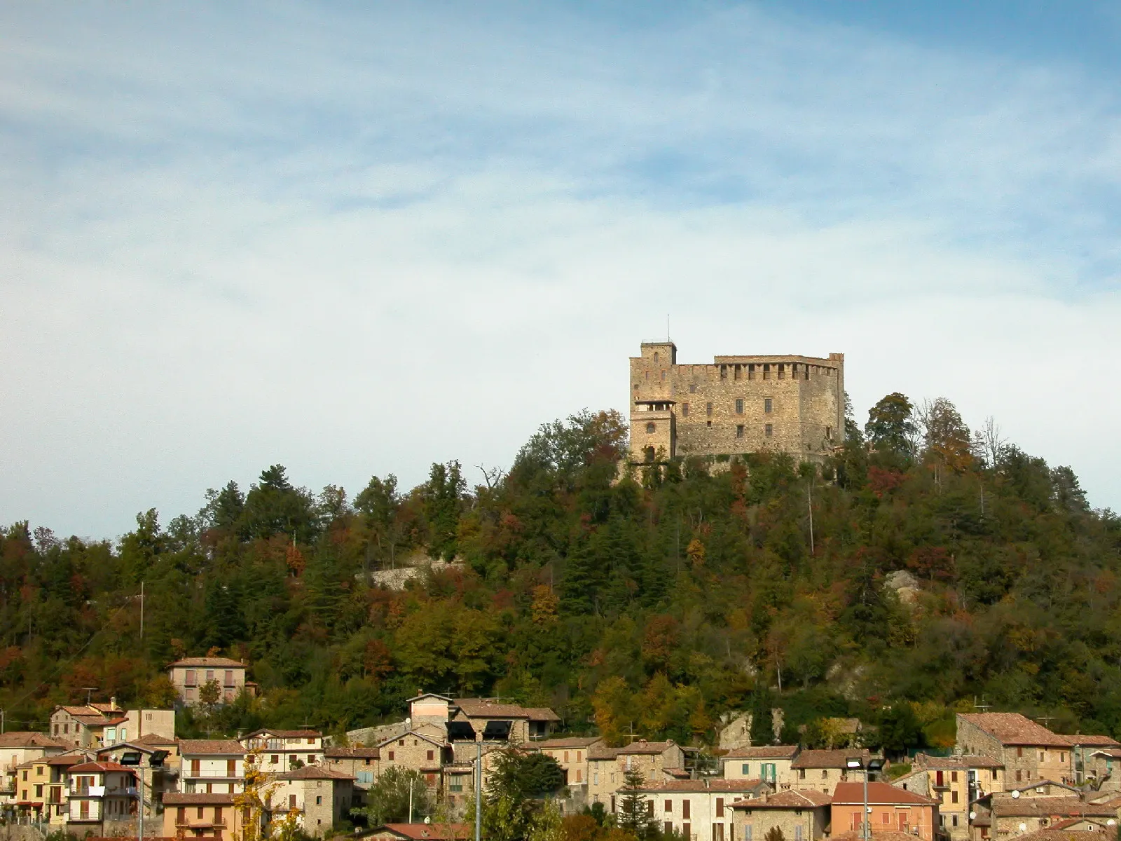 Photo showing: Zavattarello Castle, Italy