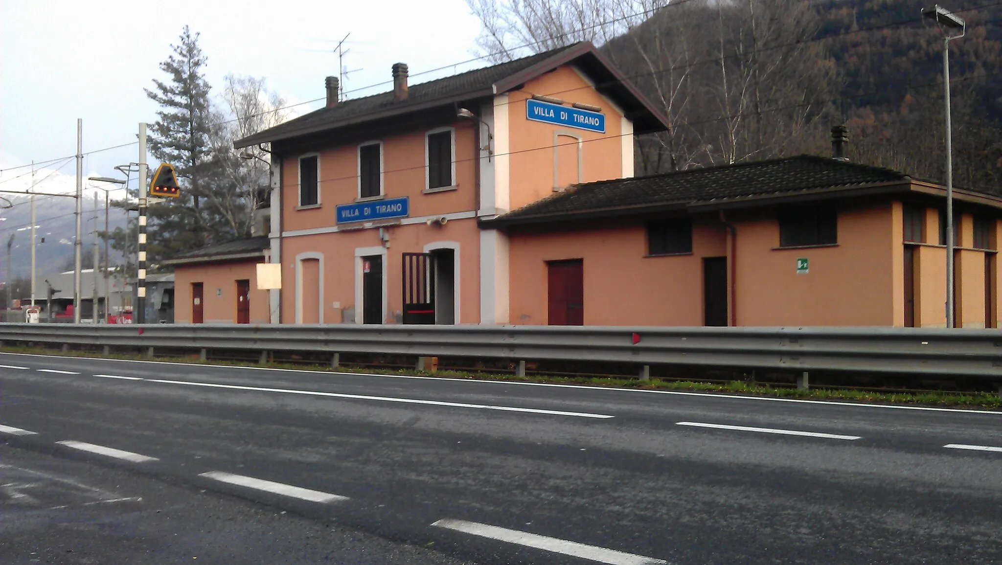 Photo showing: Stazione di Villa di Tirano