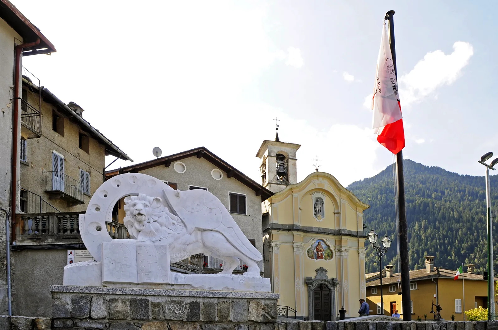 Photo showing: IL LEONE DI SAN MARCO