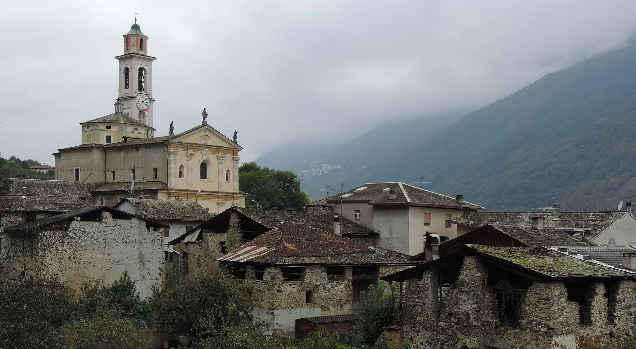 Photo showing: Chiesa di Santa Maria Assunta, Lovero, Italy