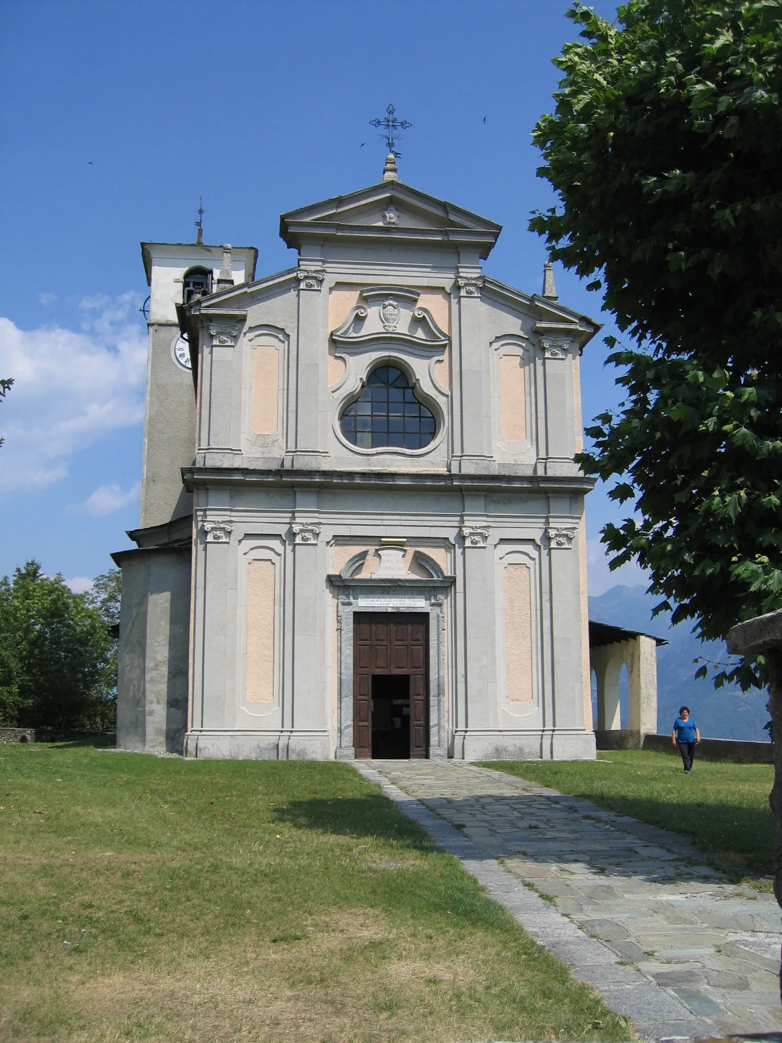 Photo showing: The Church of Sant'Andrea in Civo